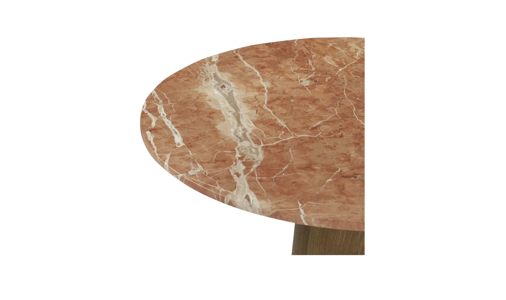 Sage Cafe Table Rosso Alicante Red Marble - Image 6