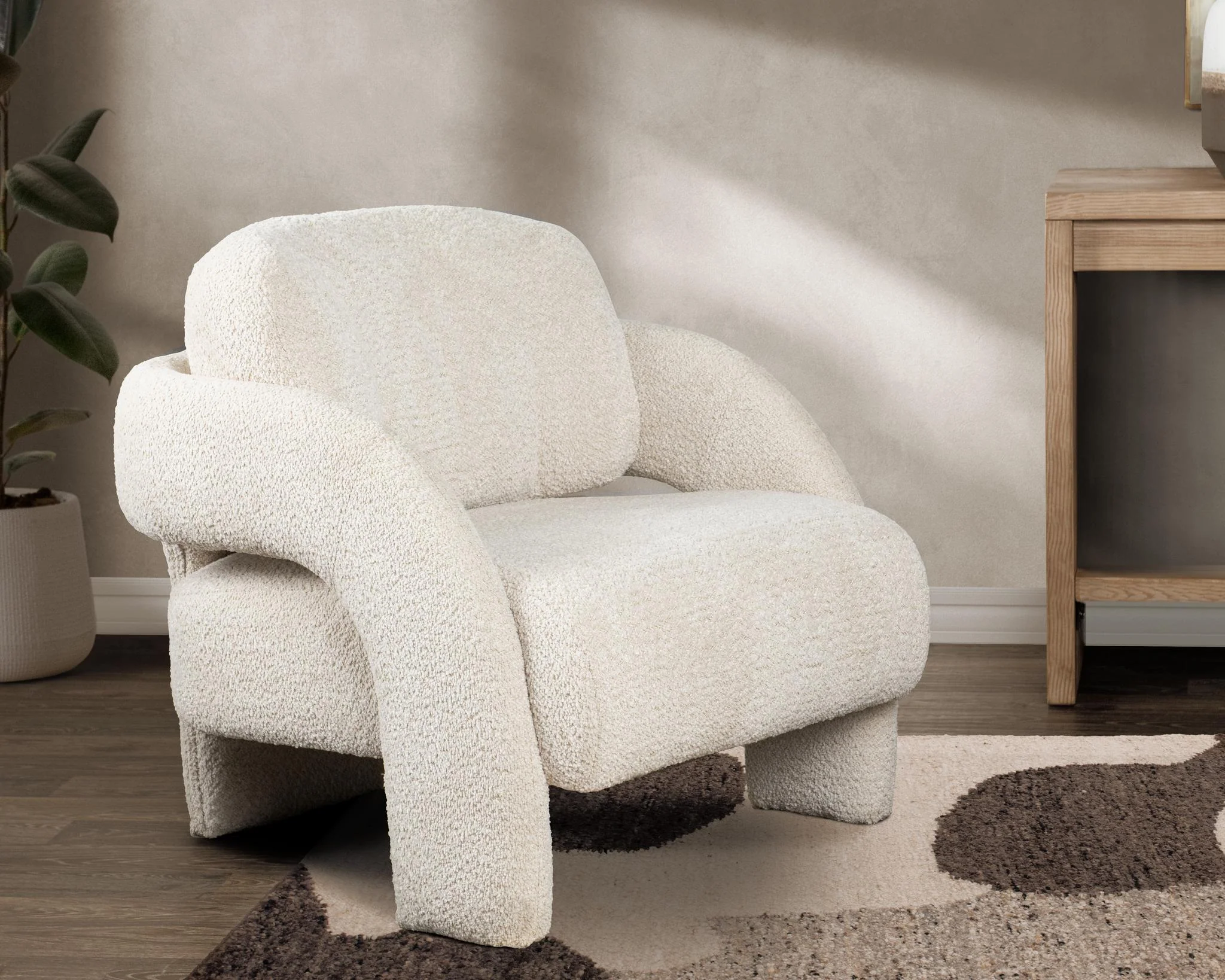 Salino Accent Chair - Natural - Image 6
