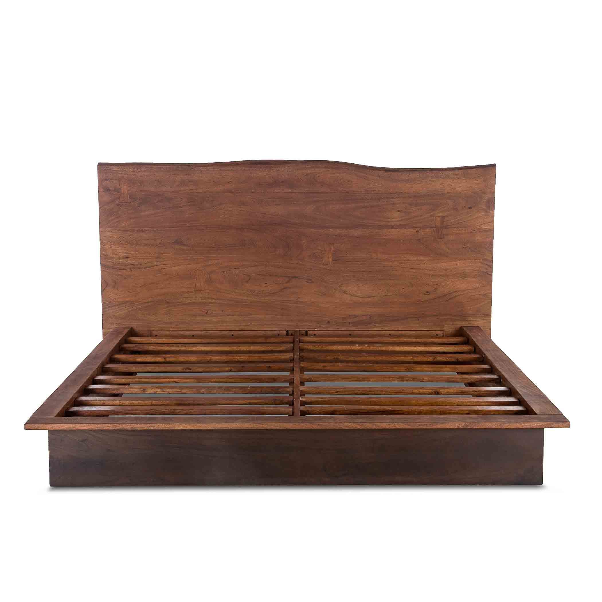 San Marino Queen Bed in Raw Walnut - Image 2