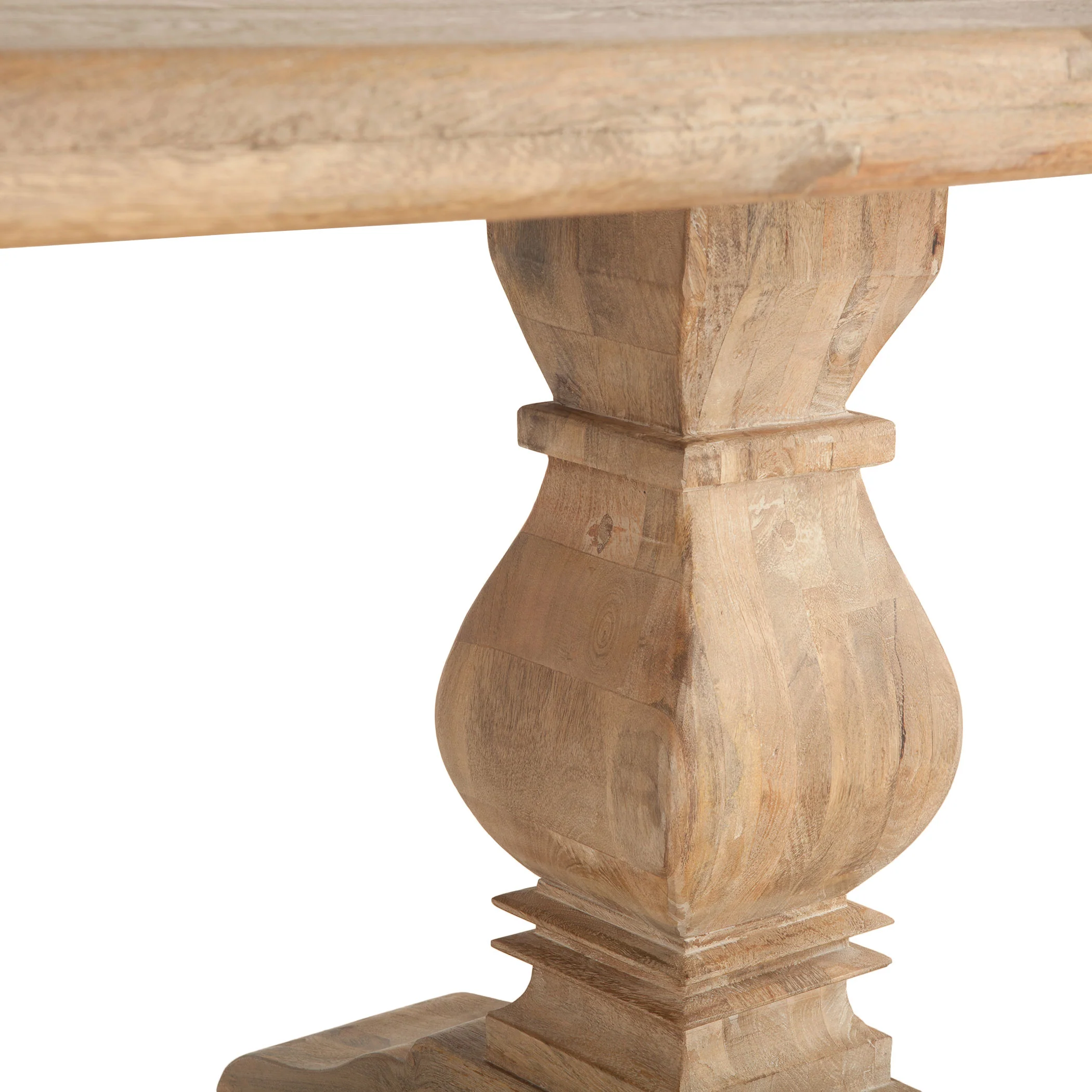 San Rafael 108" Dining Table in Antique Oak - Image 5