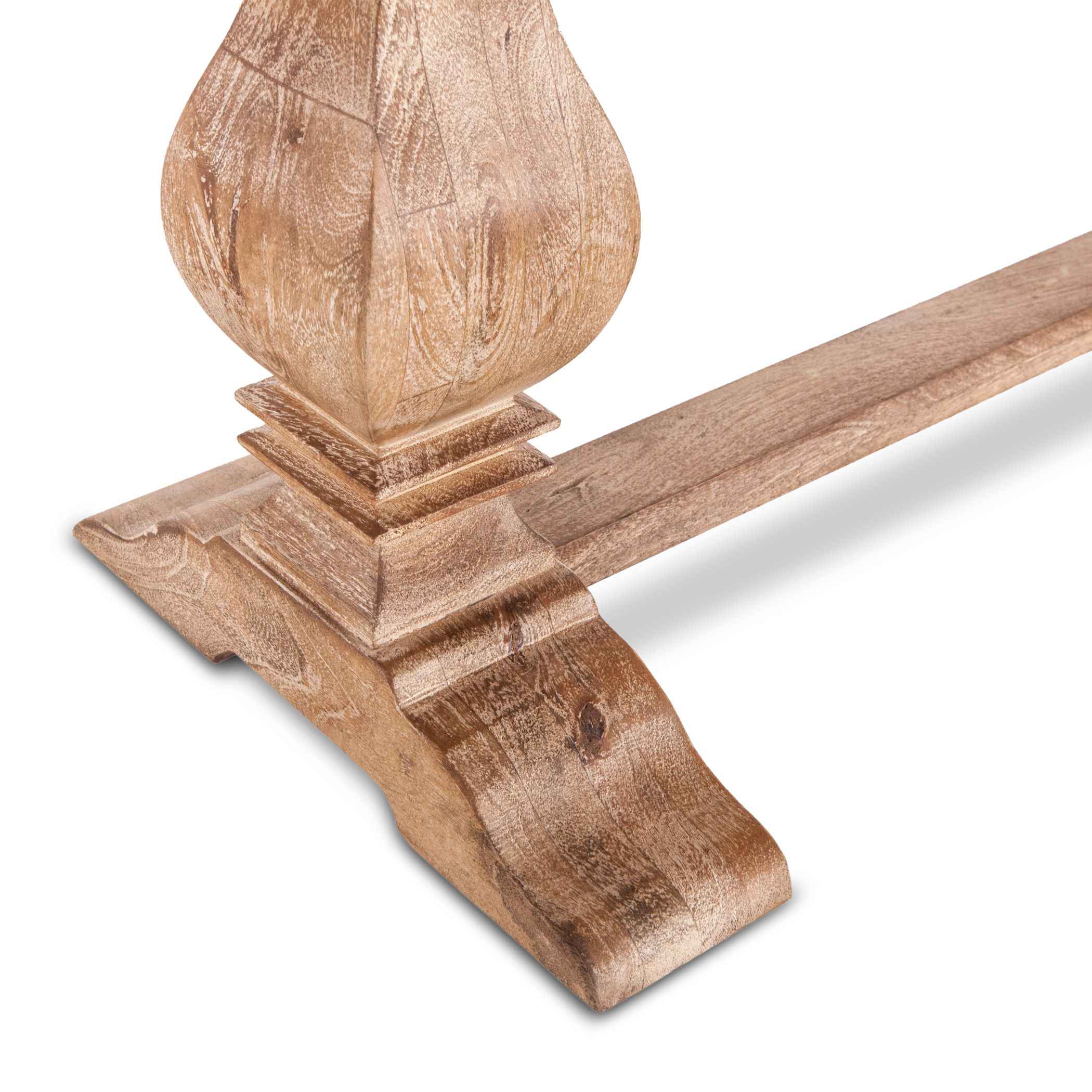 San Rafael 72" Bench in Antique Oak - Image 4