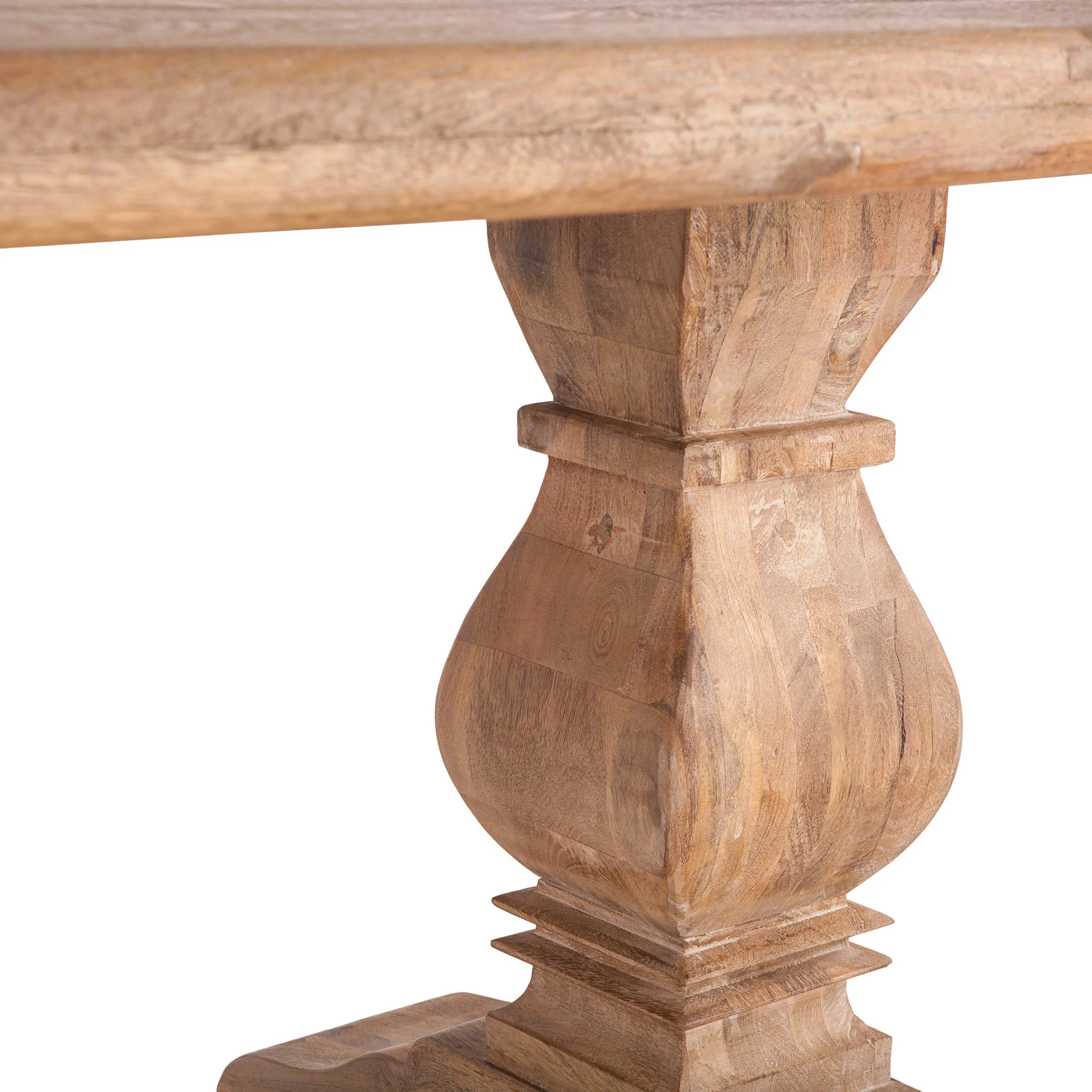 San Rafael 72" Dining Table in Antique Oak - Image 4