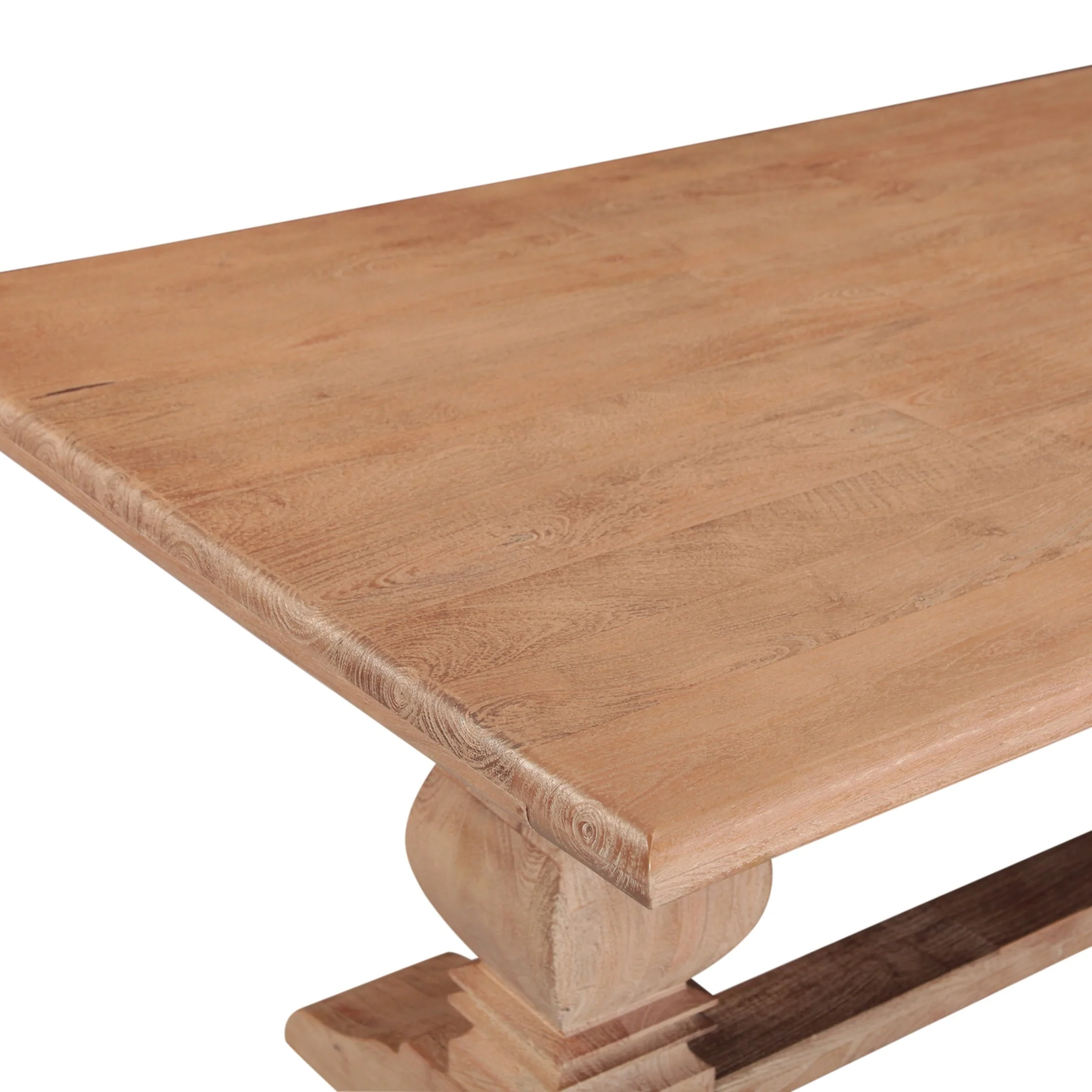 San Rafael 94" Dining Table in Antique Oak - Image 5