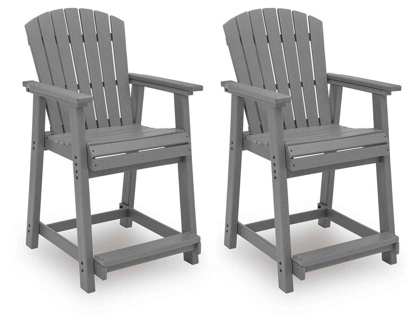 Sanctuary Beach Dark Gray Outdoor Counter Height Dining Set - Image 20