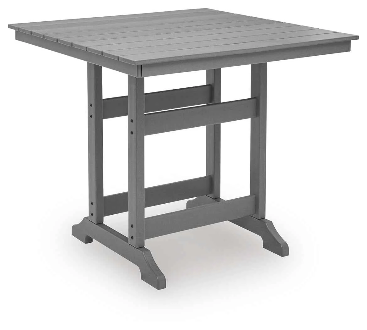 Sanctuary Beach Dark Gray Outdoor Counter Height Dining Table - Image 2