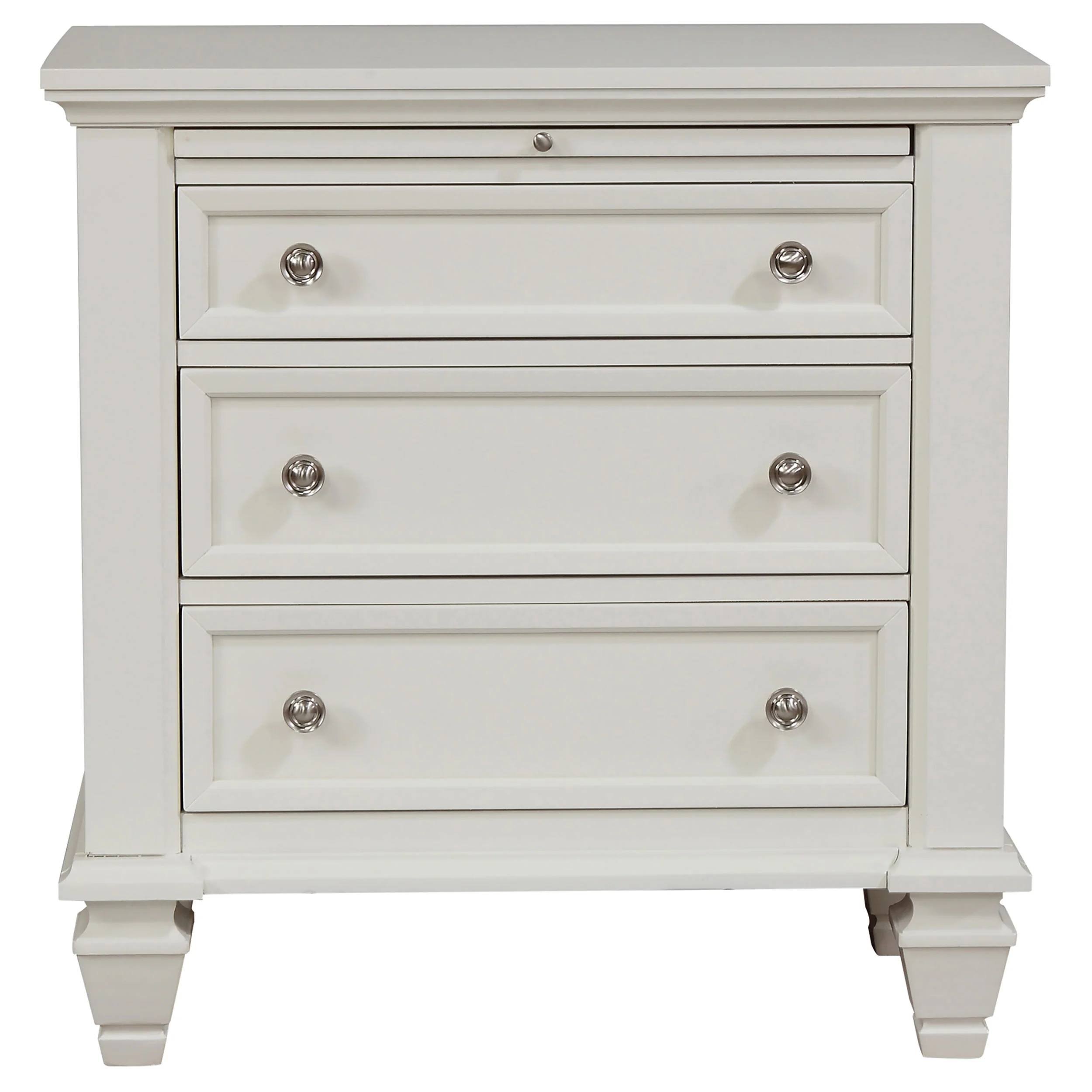 Sandy Beach 4-Piece Queen Bedroom Set with High Headboard - Image 6