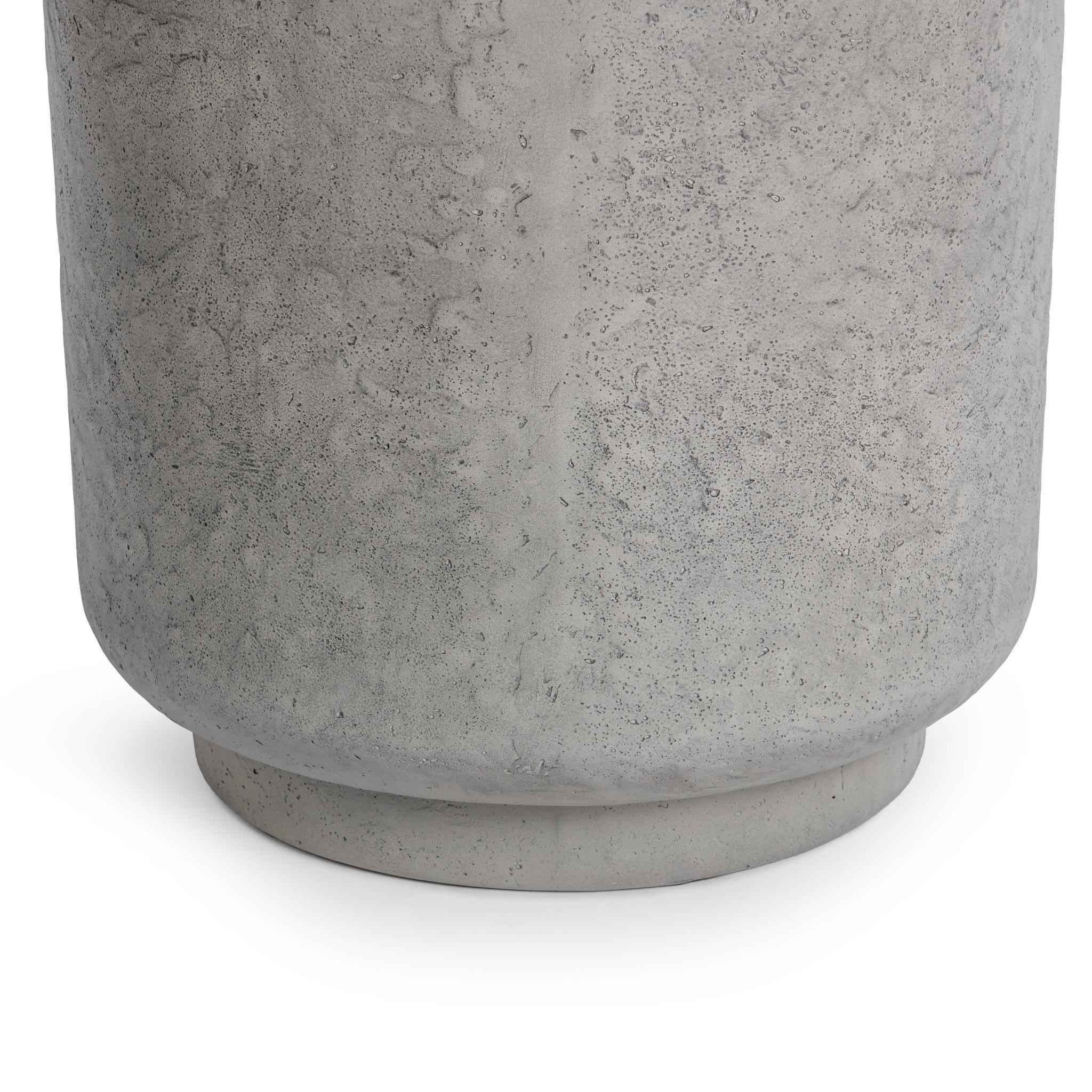 Sania Outdoor Accent Table - Athena Gray - Image 4