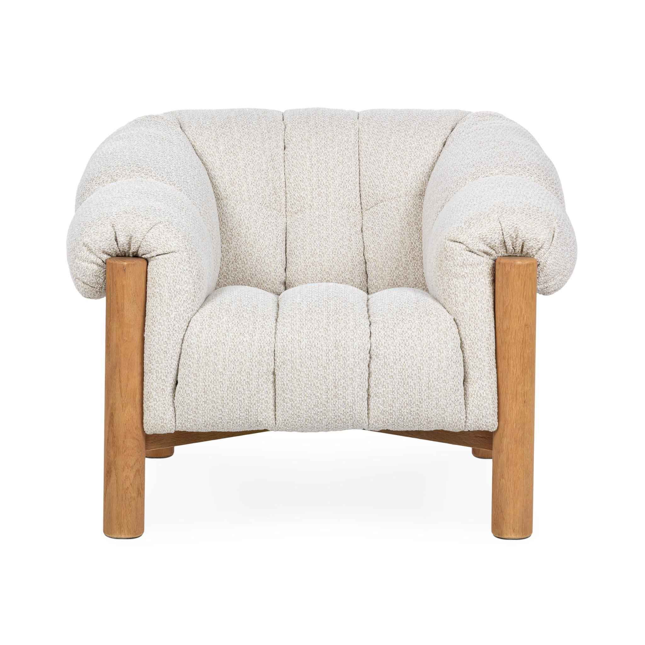 Sansa Accent Chair - Cream - Image 2