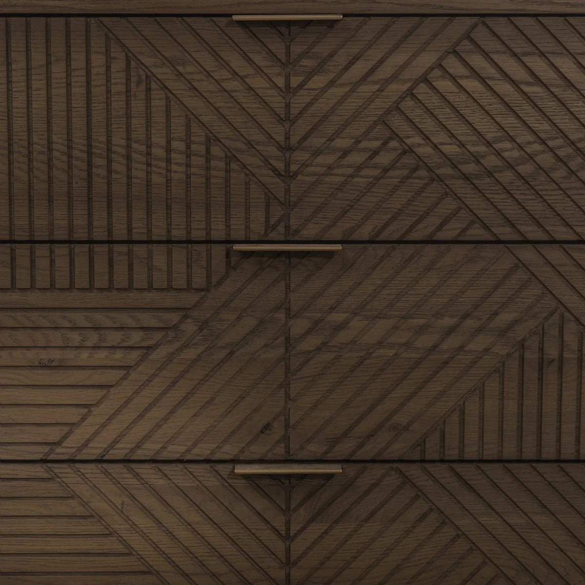 Santa Clara 6 Drawer Dresser - Toasted Brown - Image 11
