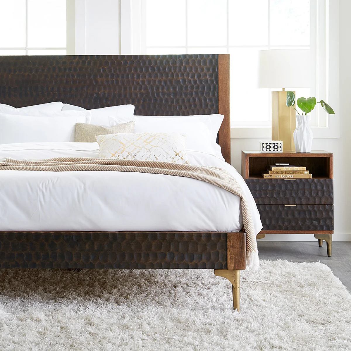 Santa Cruz 26" Nightstand in Two Tone - Image 7