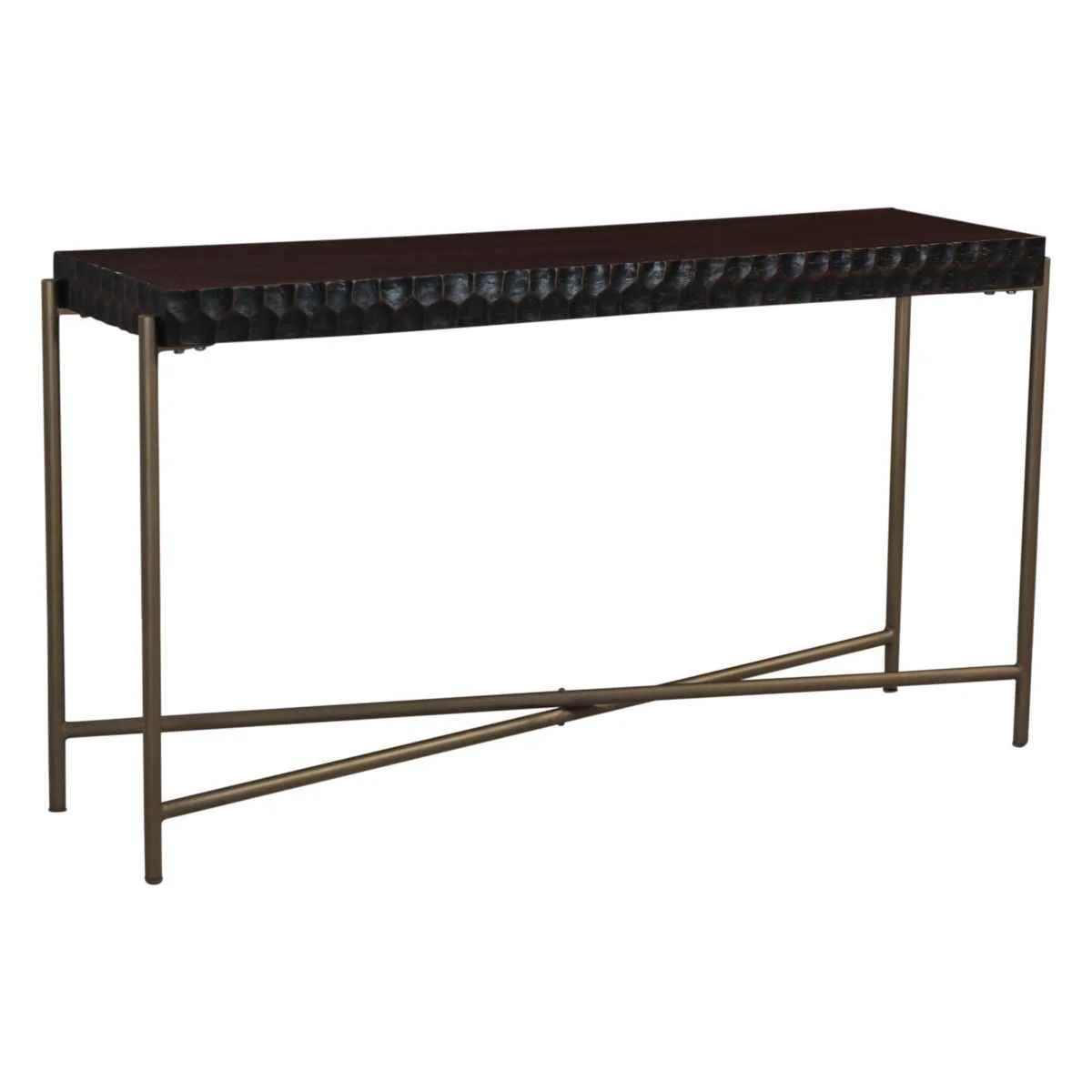 Santa Cruz 58" Console Table in Two Tone