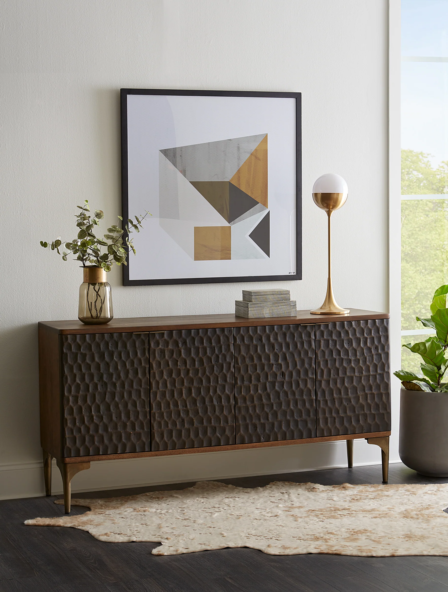 Santa Cruz 66" Sideboard in Two Tone - Image 6