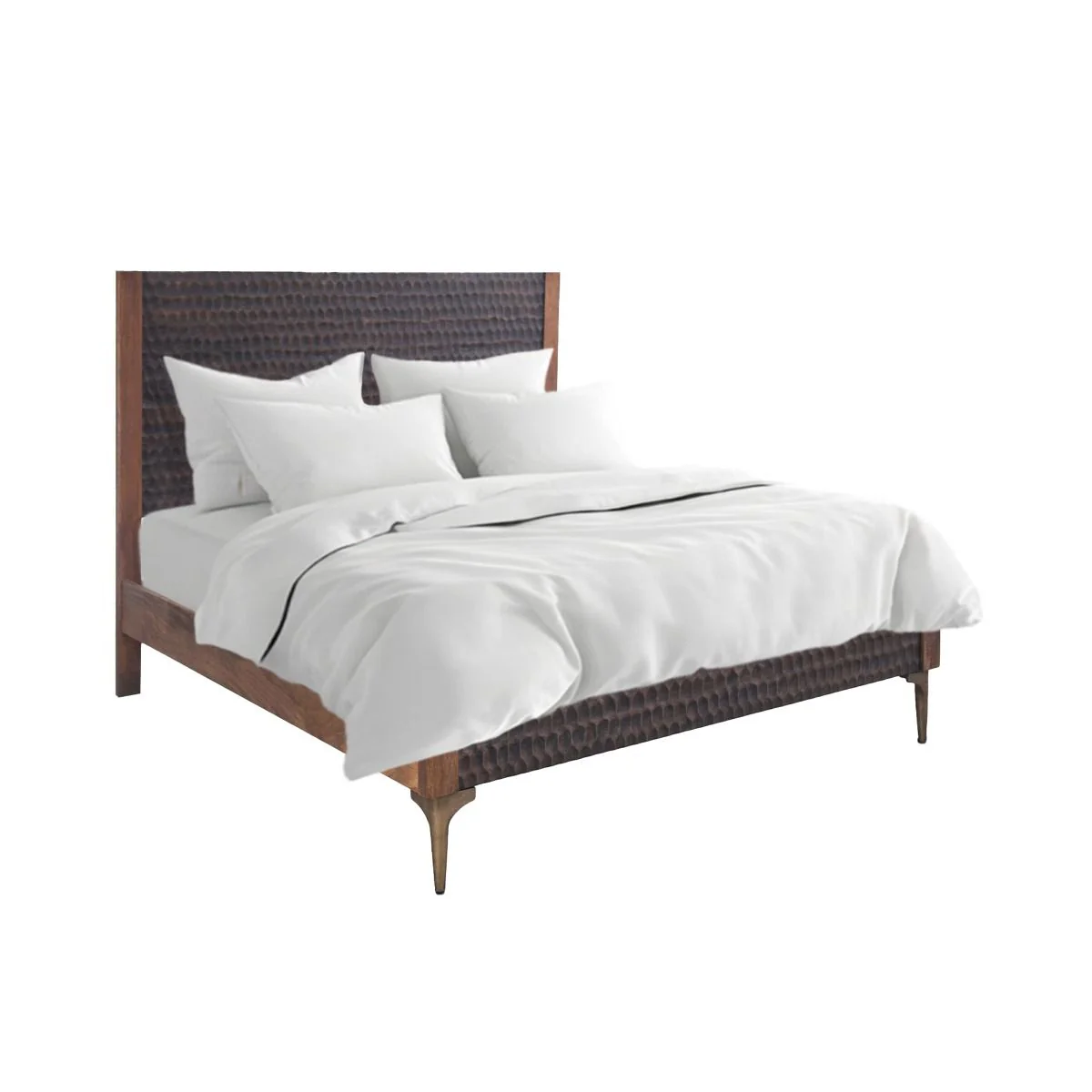 Santa Cruz King Bed in Two Tone - Image 8