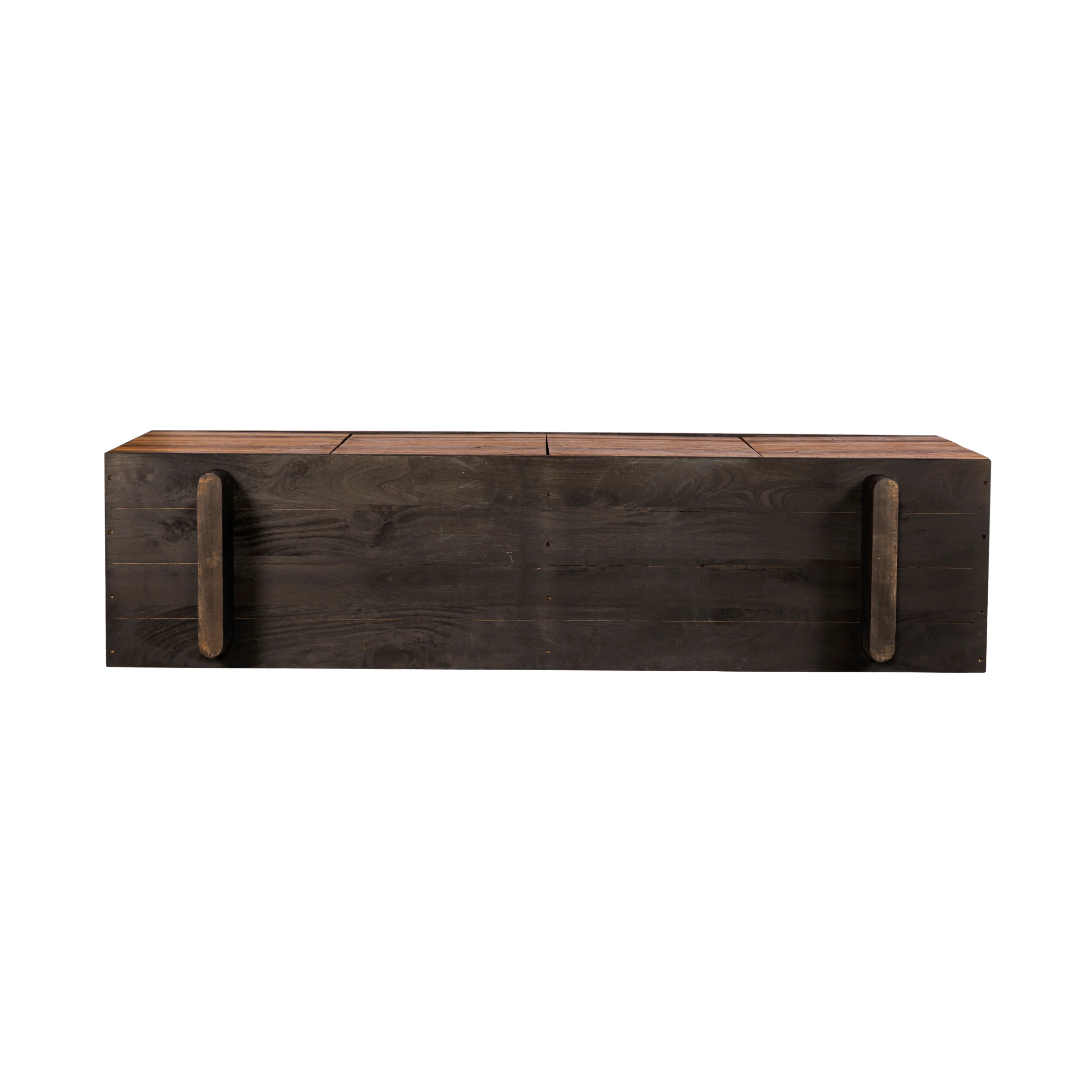 Santa Fe 72" Four Door Sideboard in Natural Saal Wood - Image 7