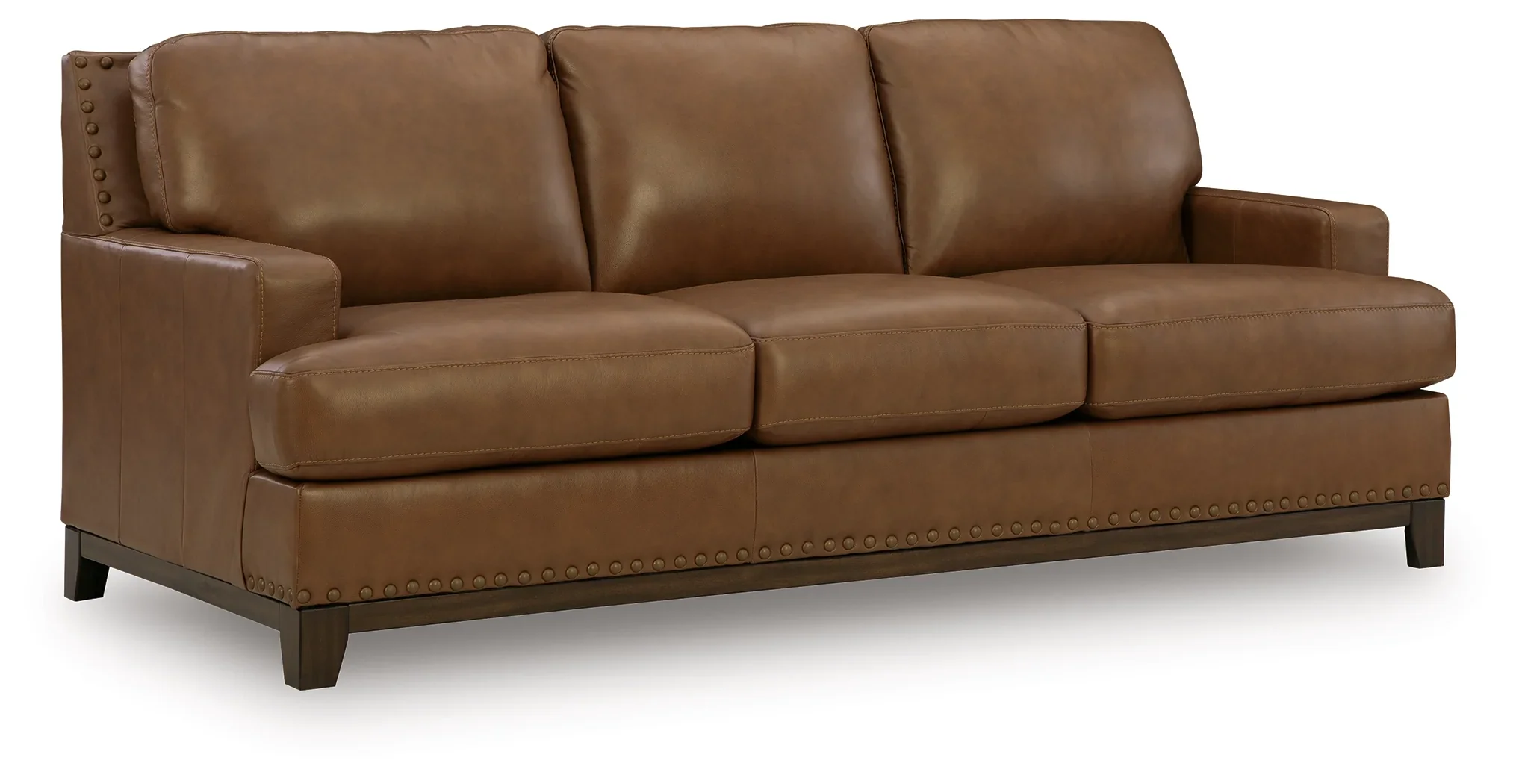 Saonara Amber Genuine Leather Sofa - Image 4