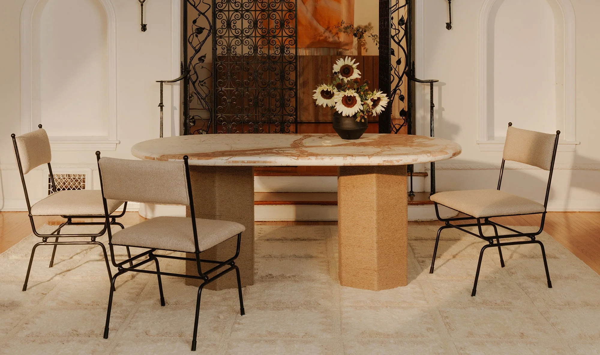 Sartoria Dining Table Breccia Marble - Image 3