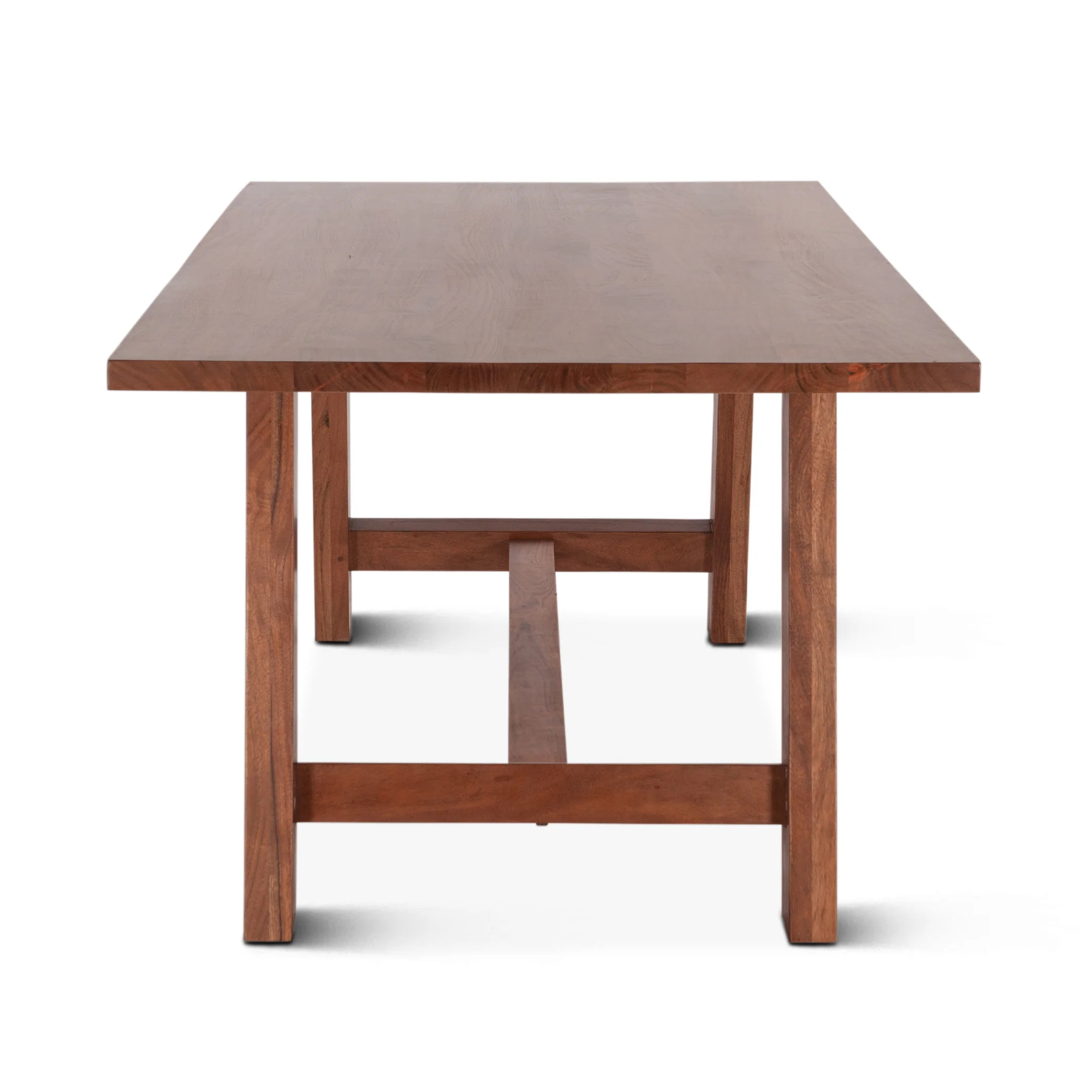 Savannah 94" Dining Table in Cinnamon Brown - Image 6