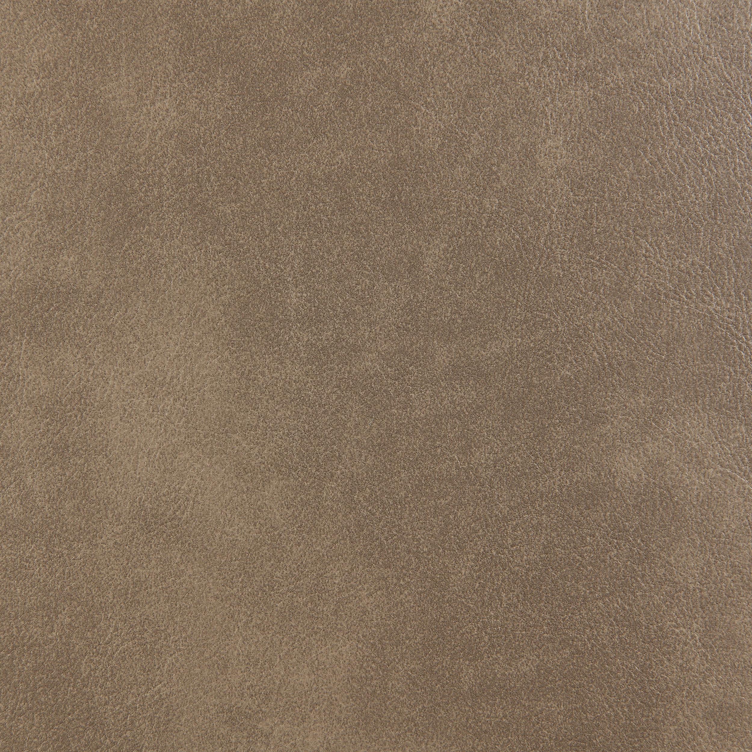 Scotland Brown Faux Leather Upholstered Track Arm Chair - Image 8