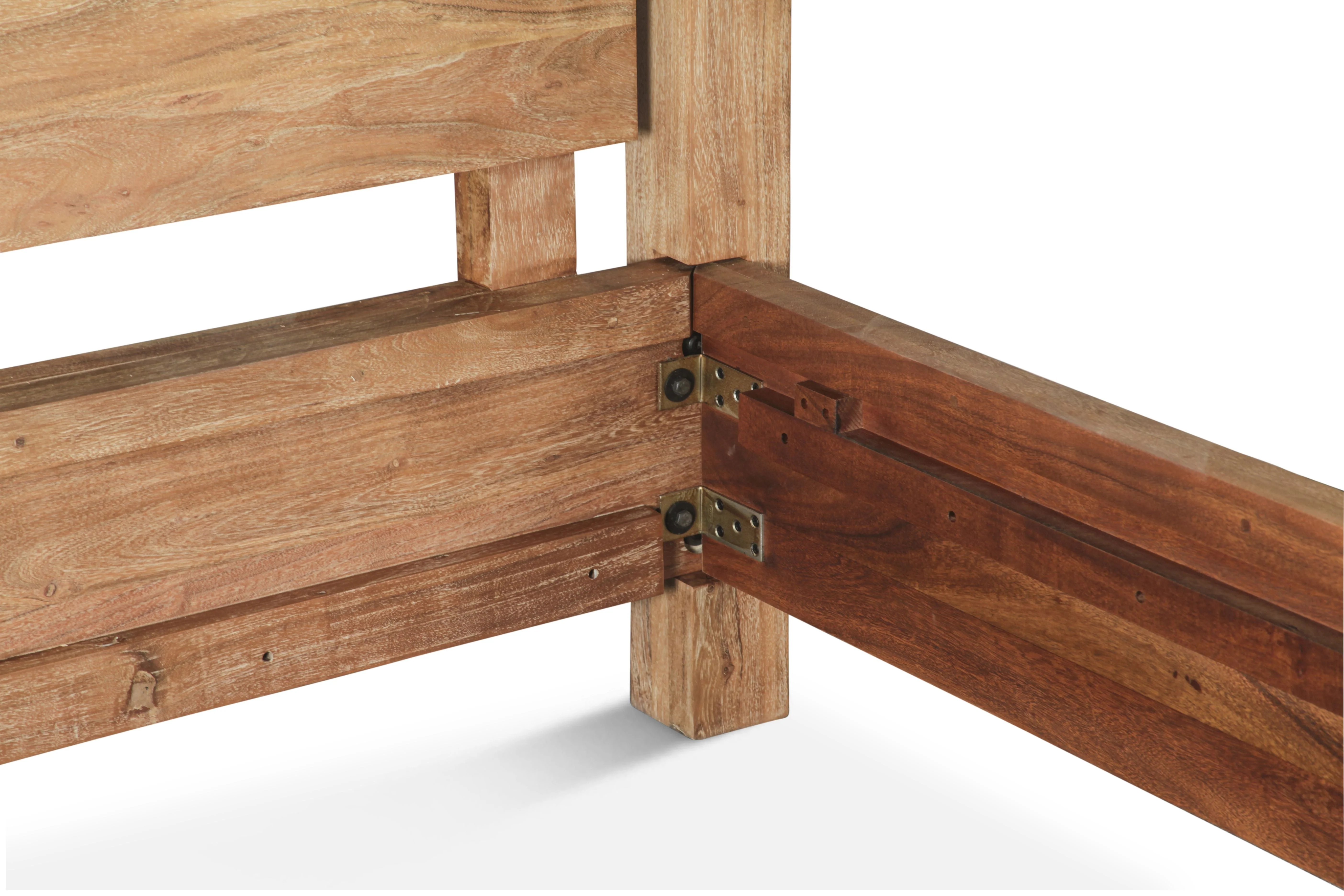 Sedona Canopy King Bed in Brushed Acacia - Image 7