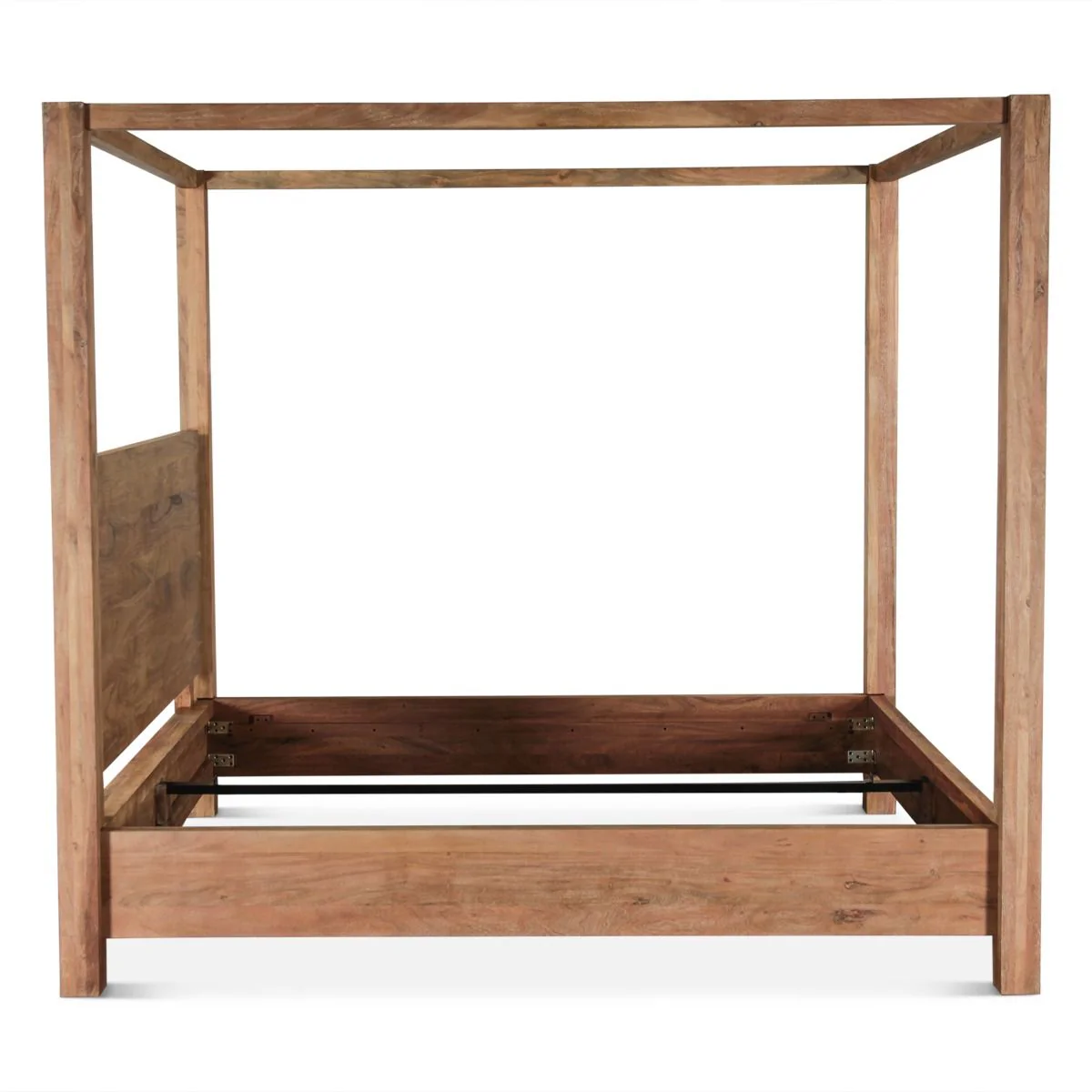 Sedona Canopy Queen Bed in Brushed Acacia - Image 4