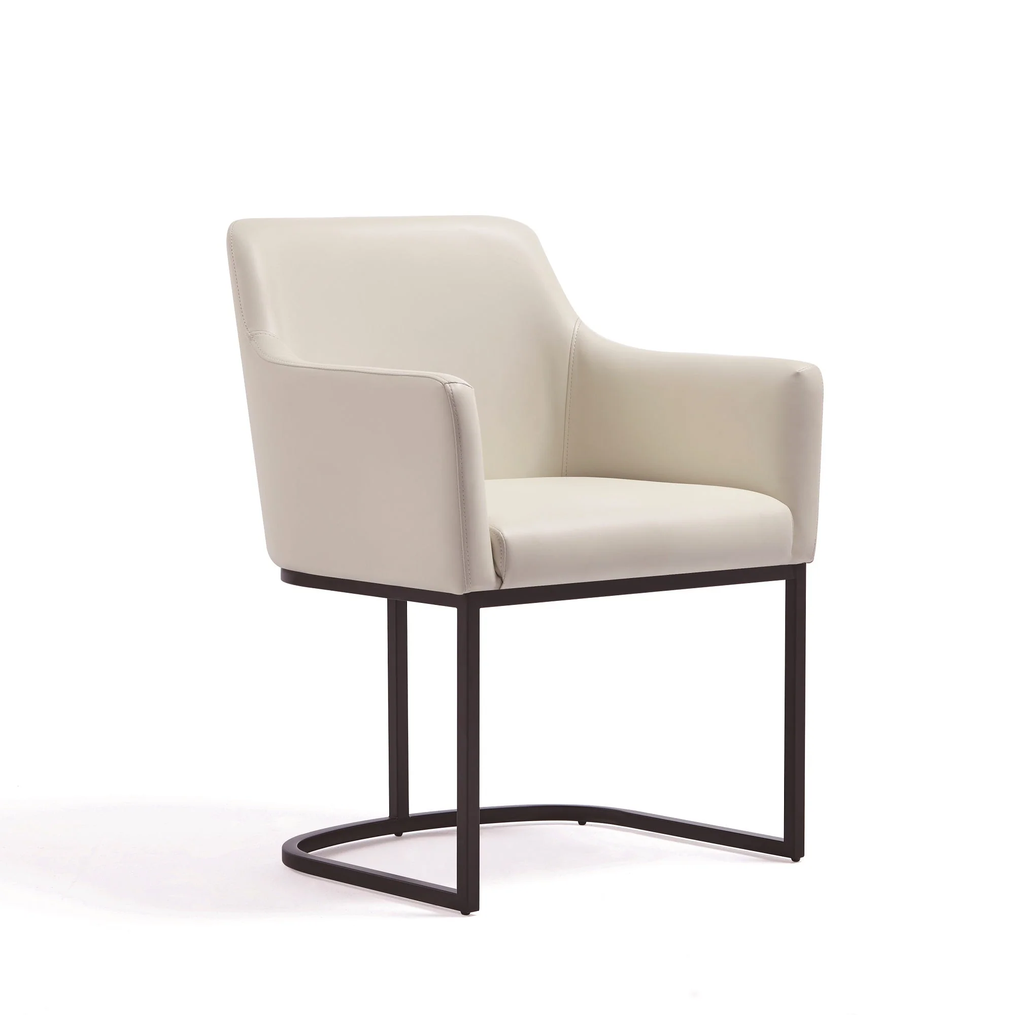 Serena Dining Armchair in Cream - Image 5