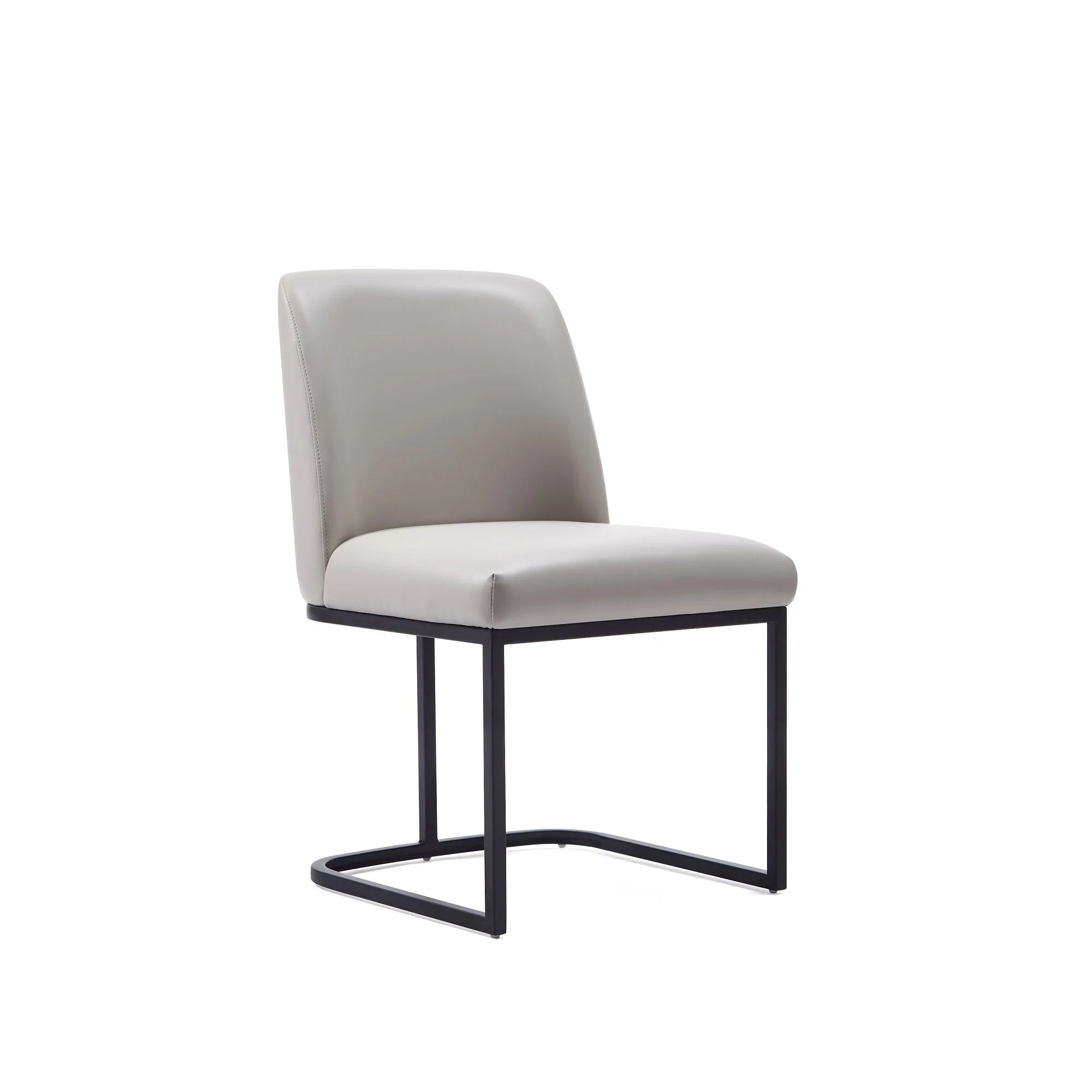 Serena Dining Chair in Light Grey - Image 4