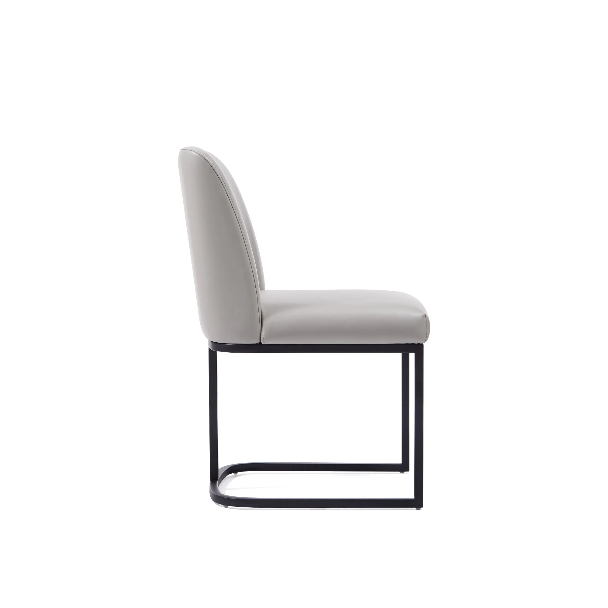 Serena Dining Chair in Light Grey - Image 5