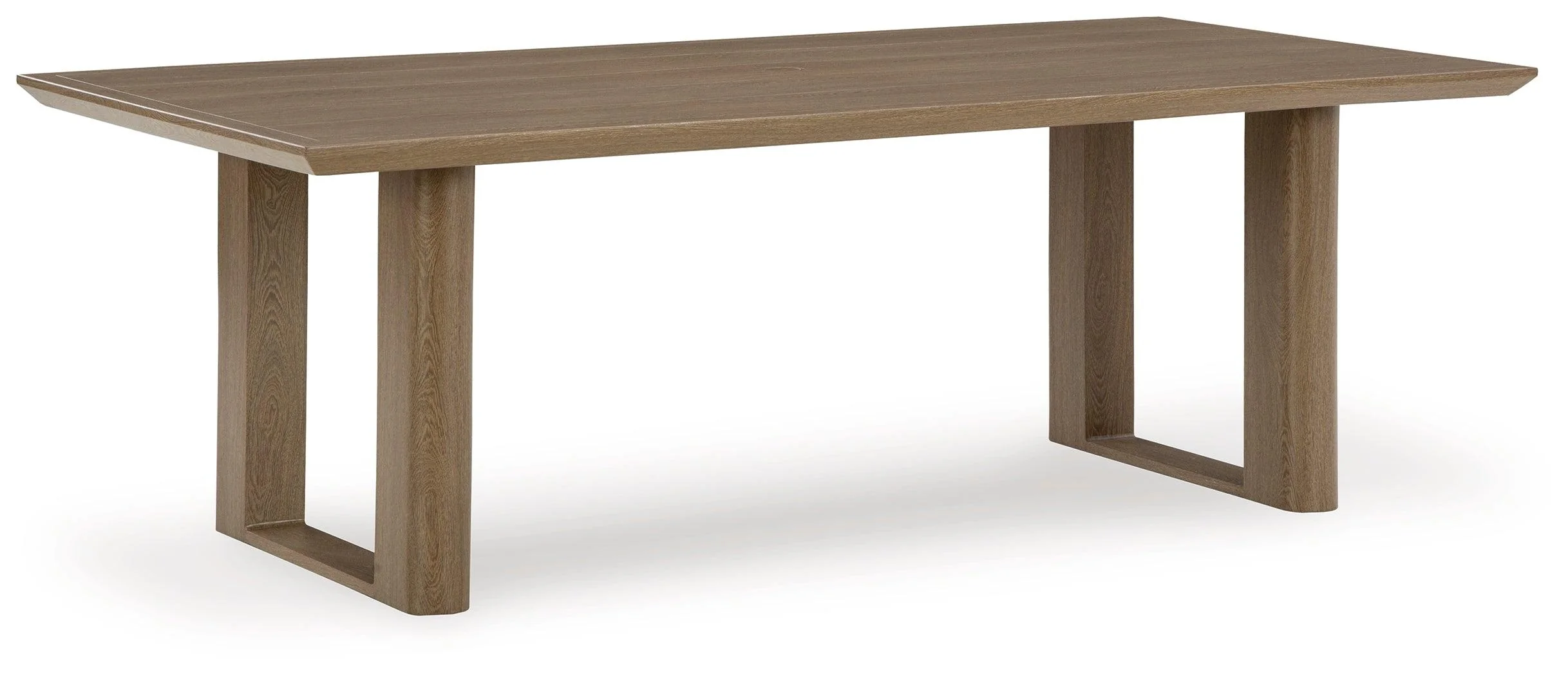 Serene Bay Dark Brown Outdoor Dining Table - Image 7