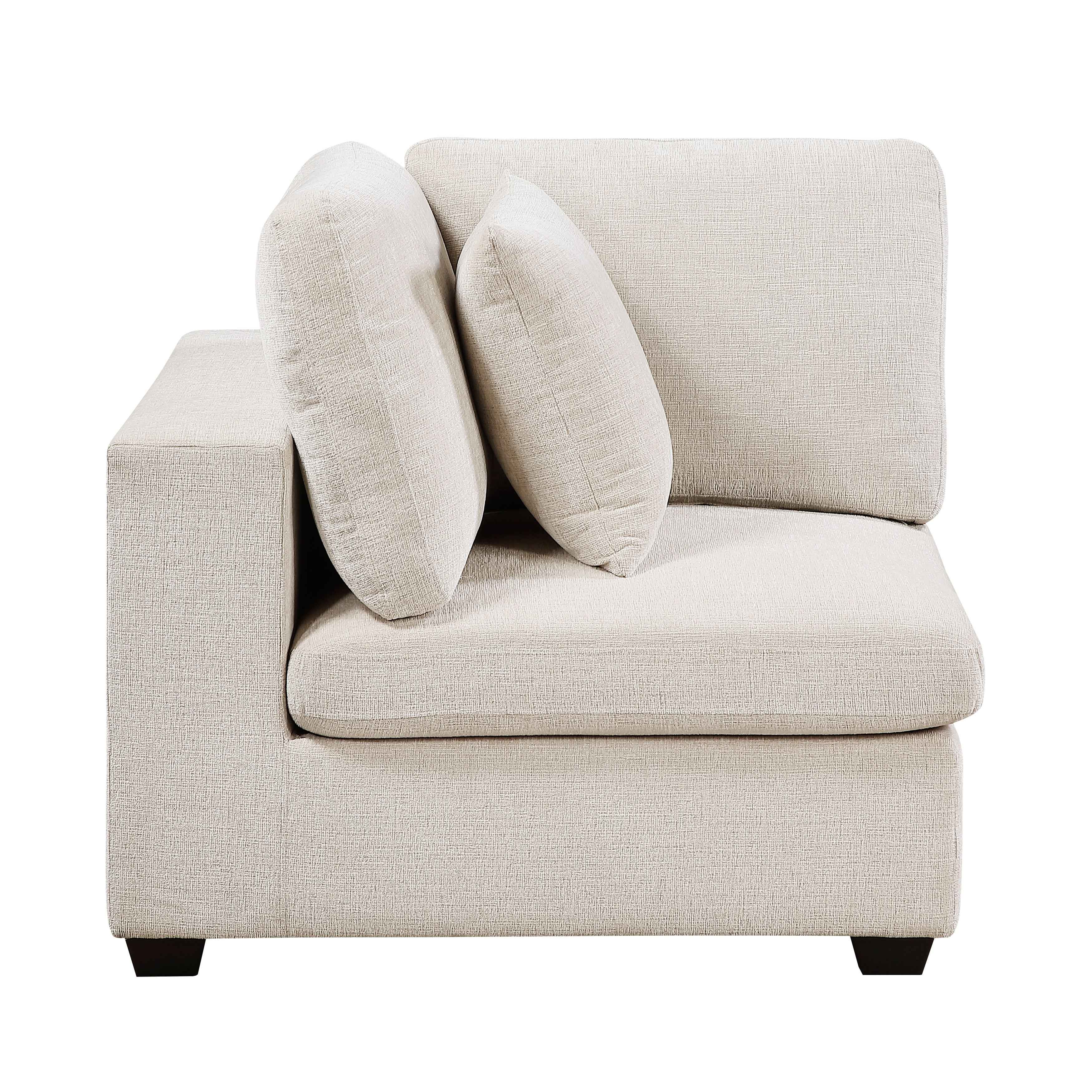 Serenity Beige Sofa - Image 9
