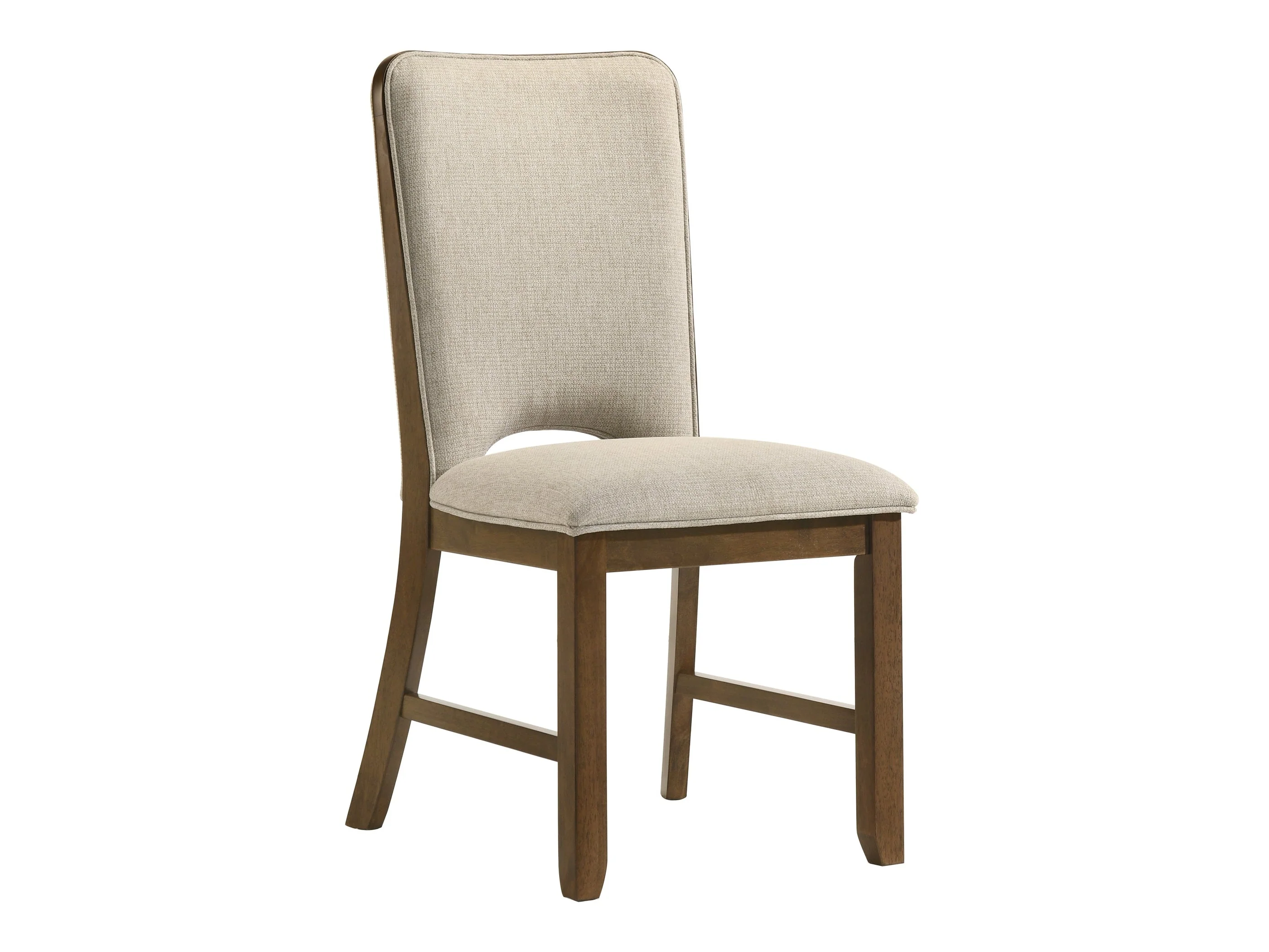 Shari Brown/Beige Side Chair (Set of 2)