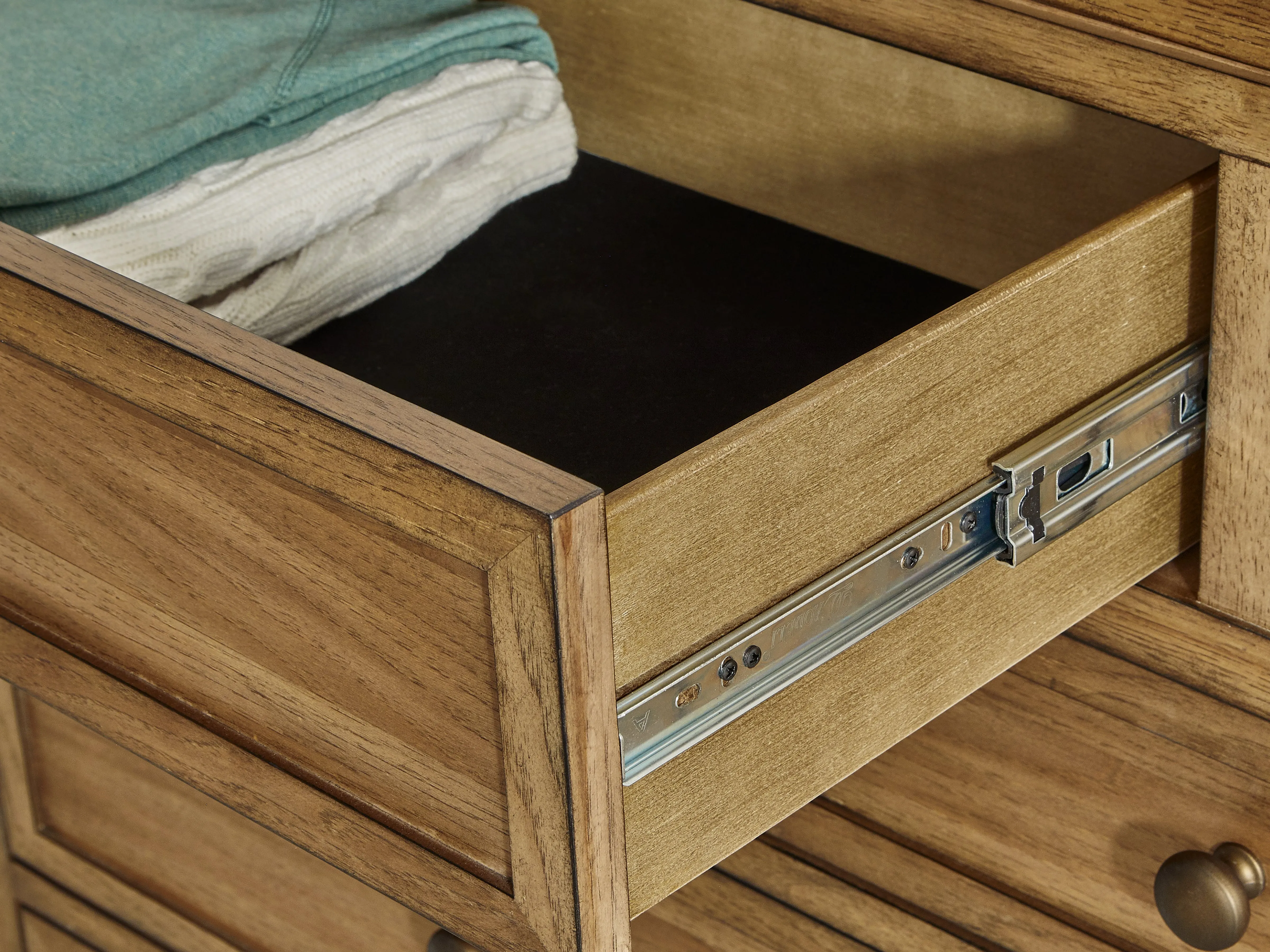 Sharlance Light Brown Dresser - Image 5