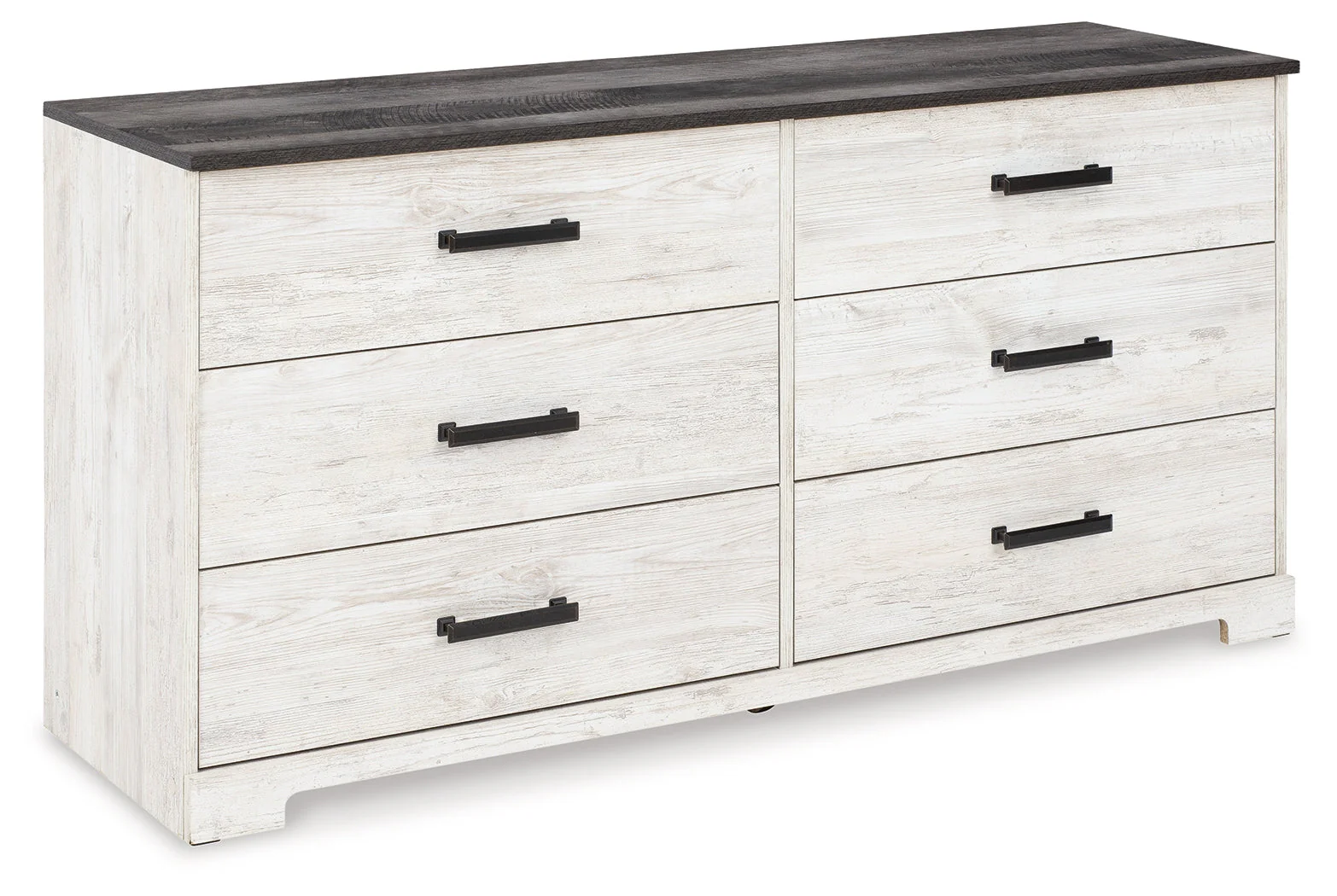 Shawburn Whitewash Crossbuck/Charcoal Gray Platform Bedroom Set - Image 16