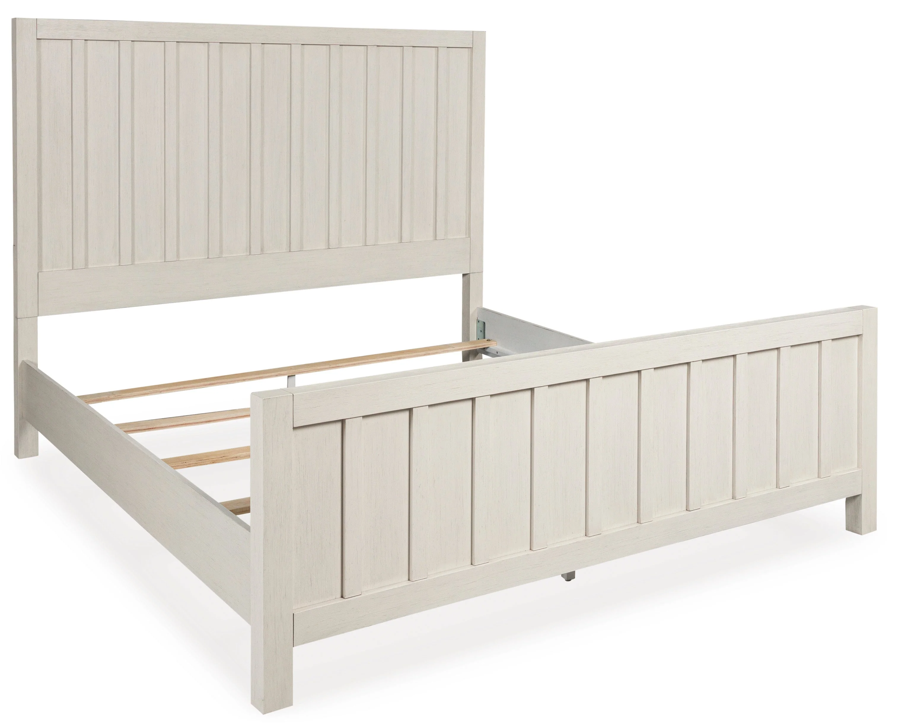 Shaybrock Antique White/Brown Panel Bedroom Set - Image 3