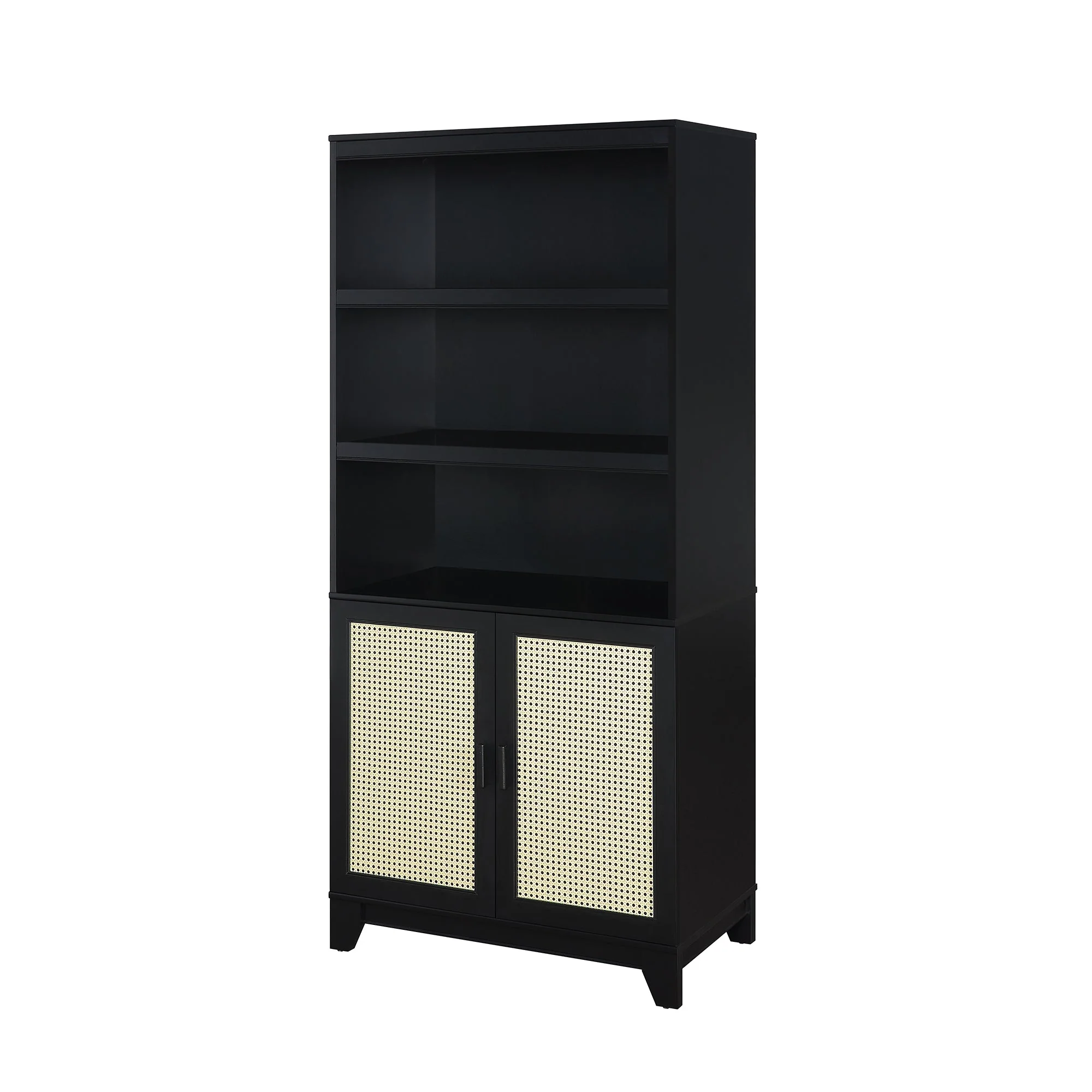 Sheridan Bookcase Cabinet in Black (set of 2) - Image 10
