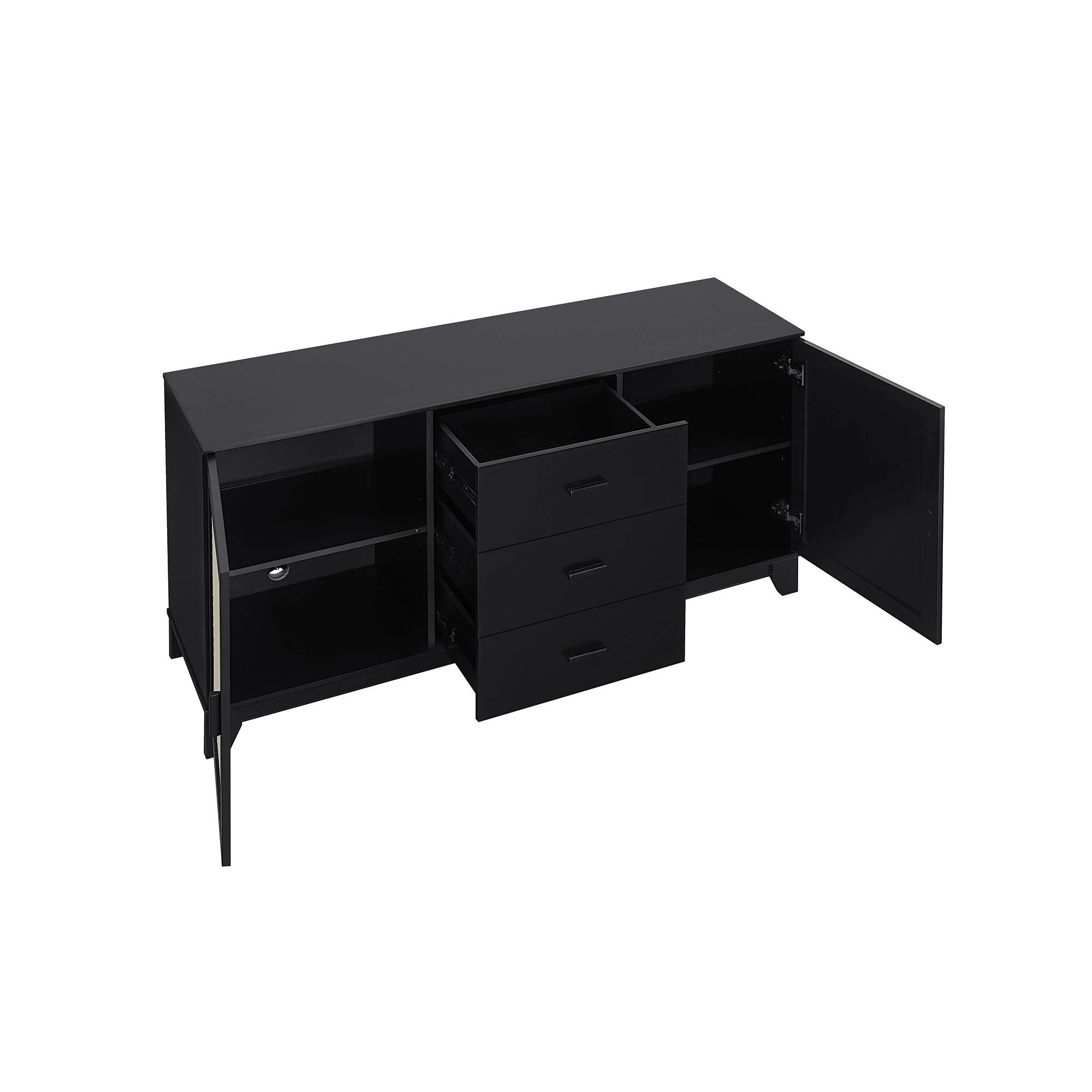 Sheridan Sideboard Cabinet in Black - Image 5
