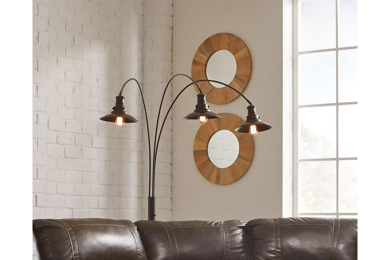 Sheriel Black Floor Lamp - Image 5