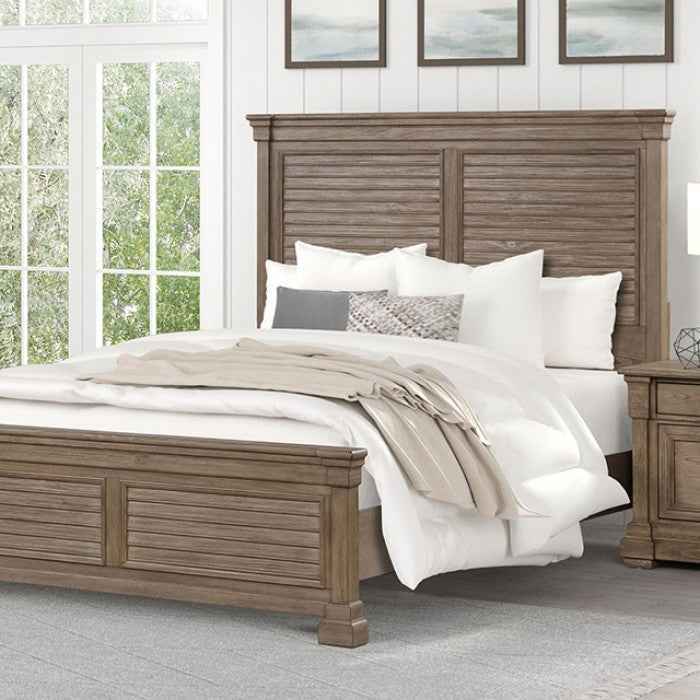 Sheringham Weathered Gray 4-Piece Queen Bedroom Set - Image 2