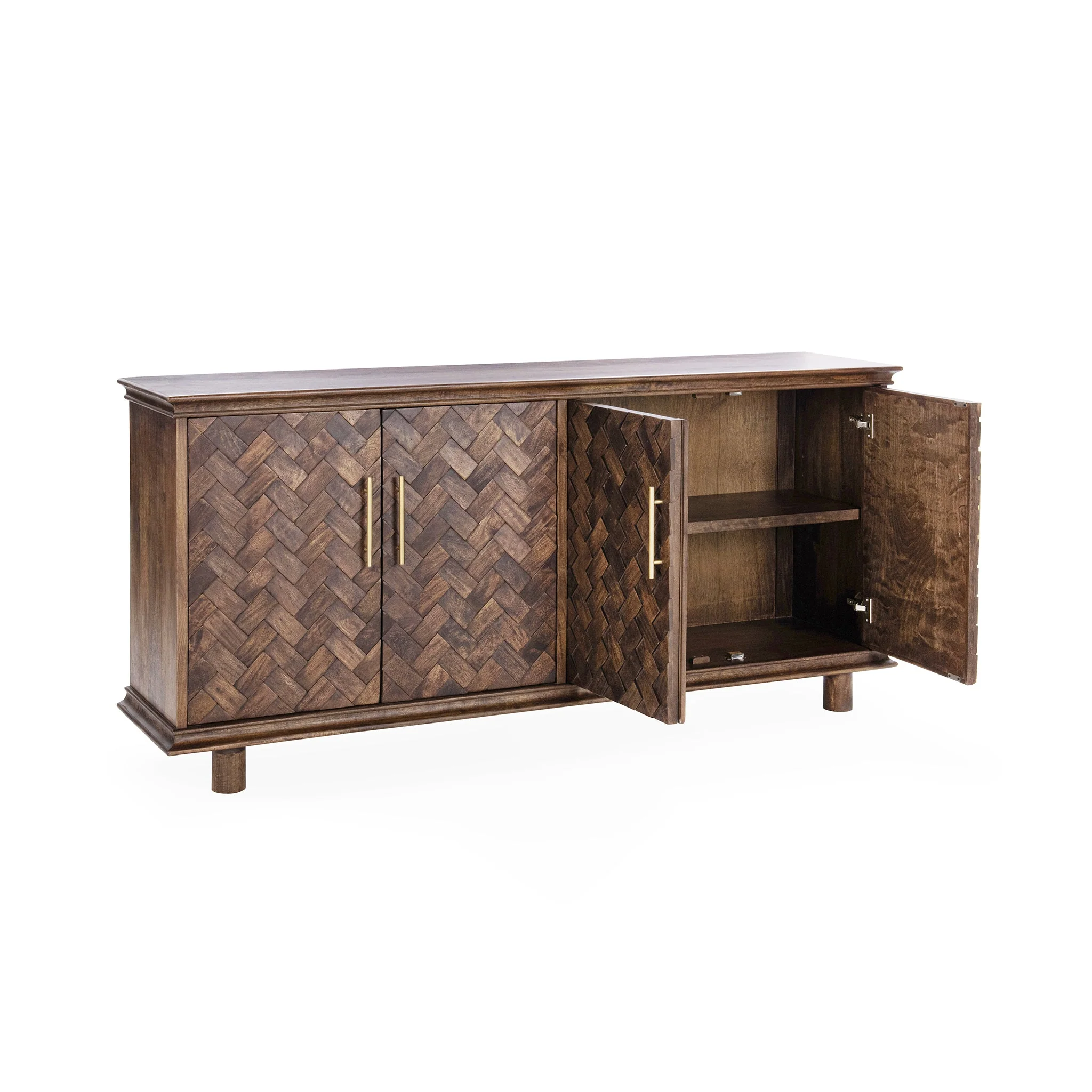 Shira 4 Door Buffet - Kona Brown - Image 5