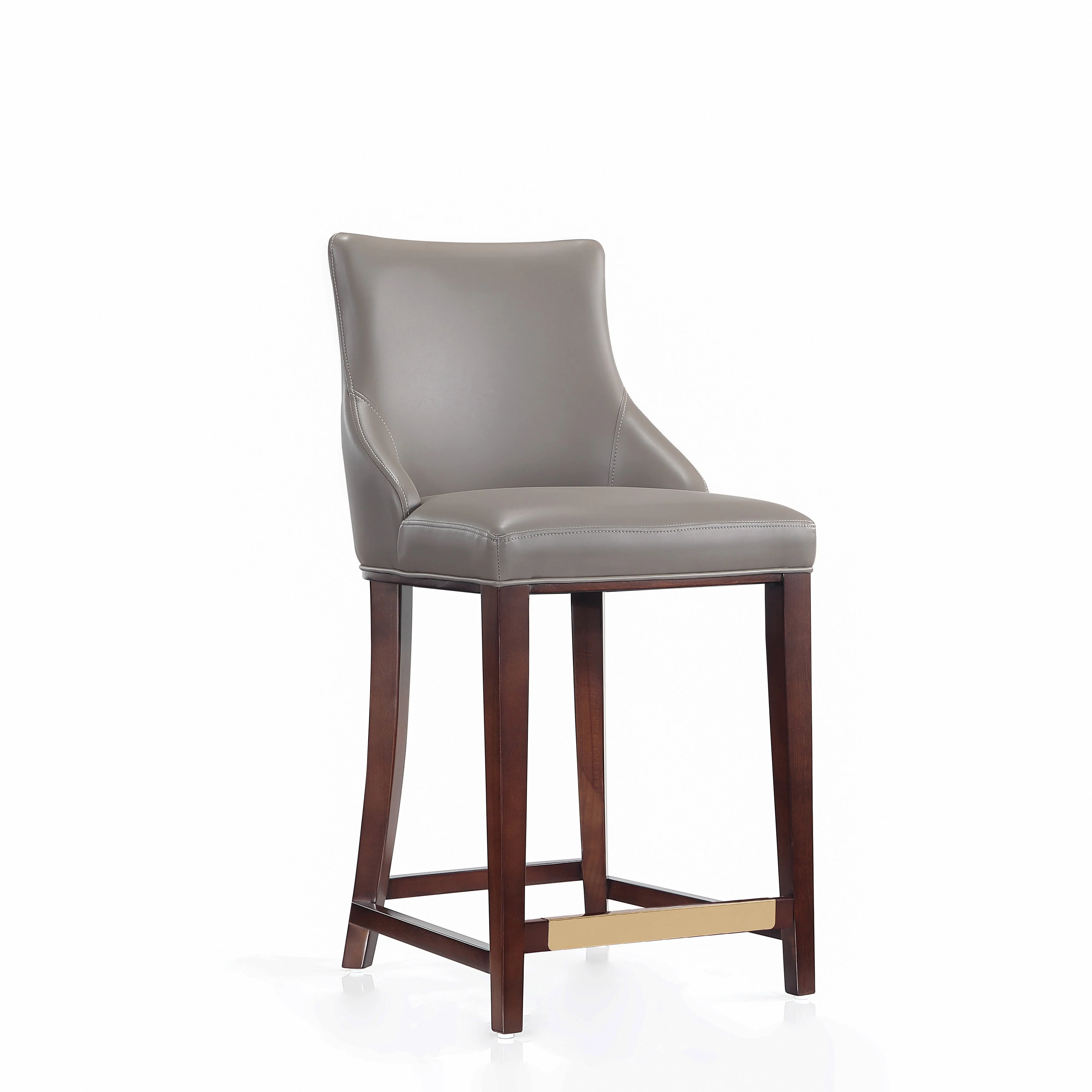 Shubert Counter Stool in Dark Taupe - Image 5
