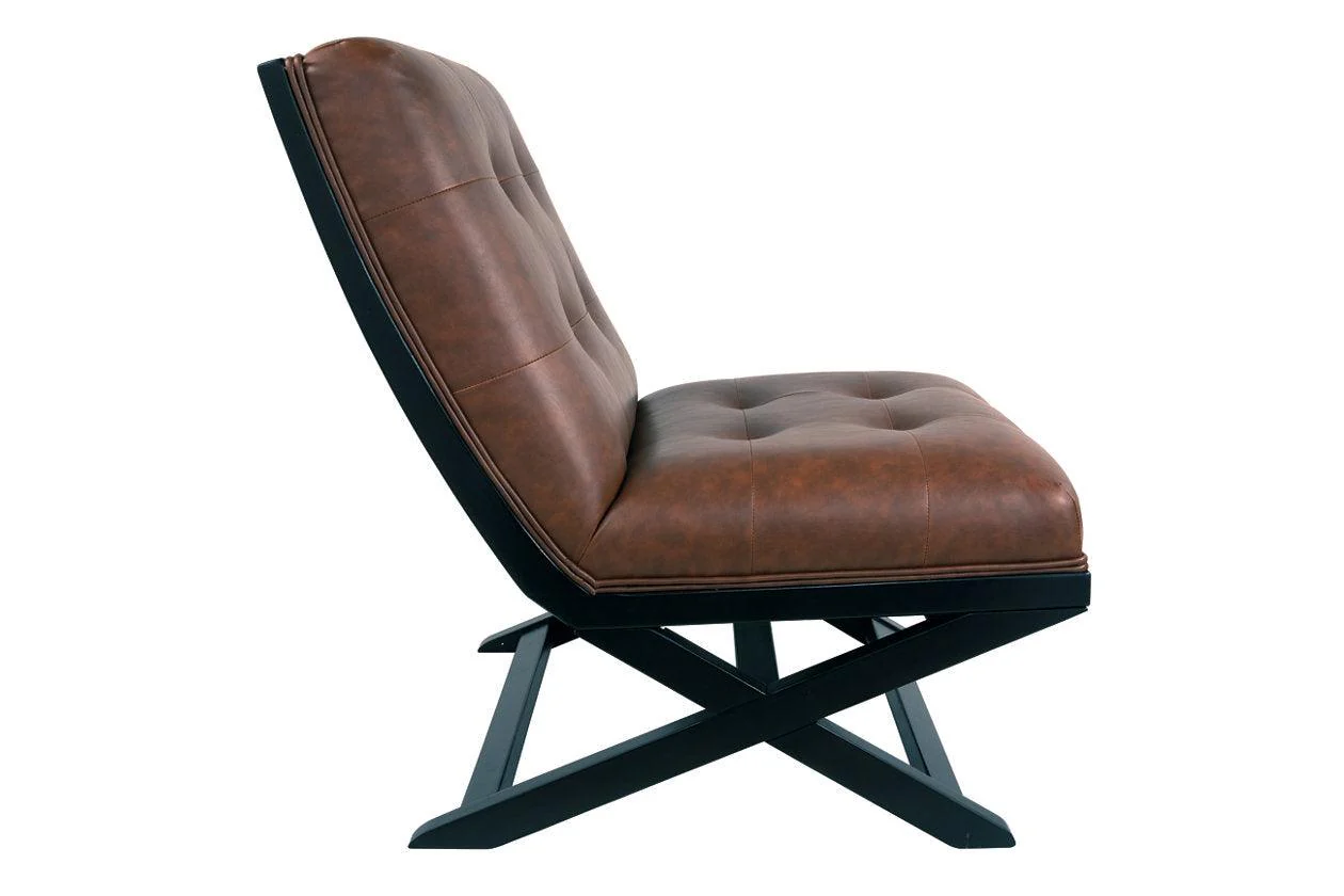Sidewinder Brown Accent Chair - Image 6