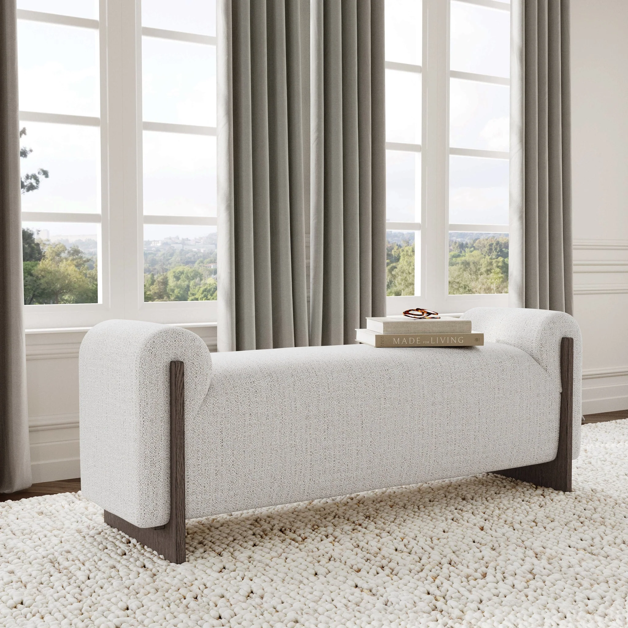Sierra Accent Bench - Sand - Image 6