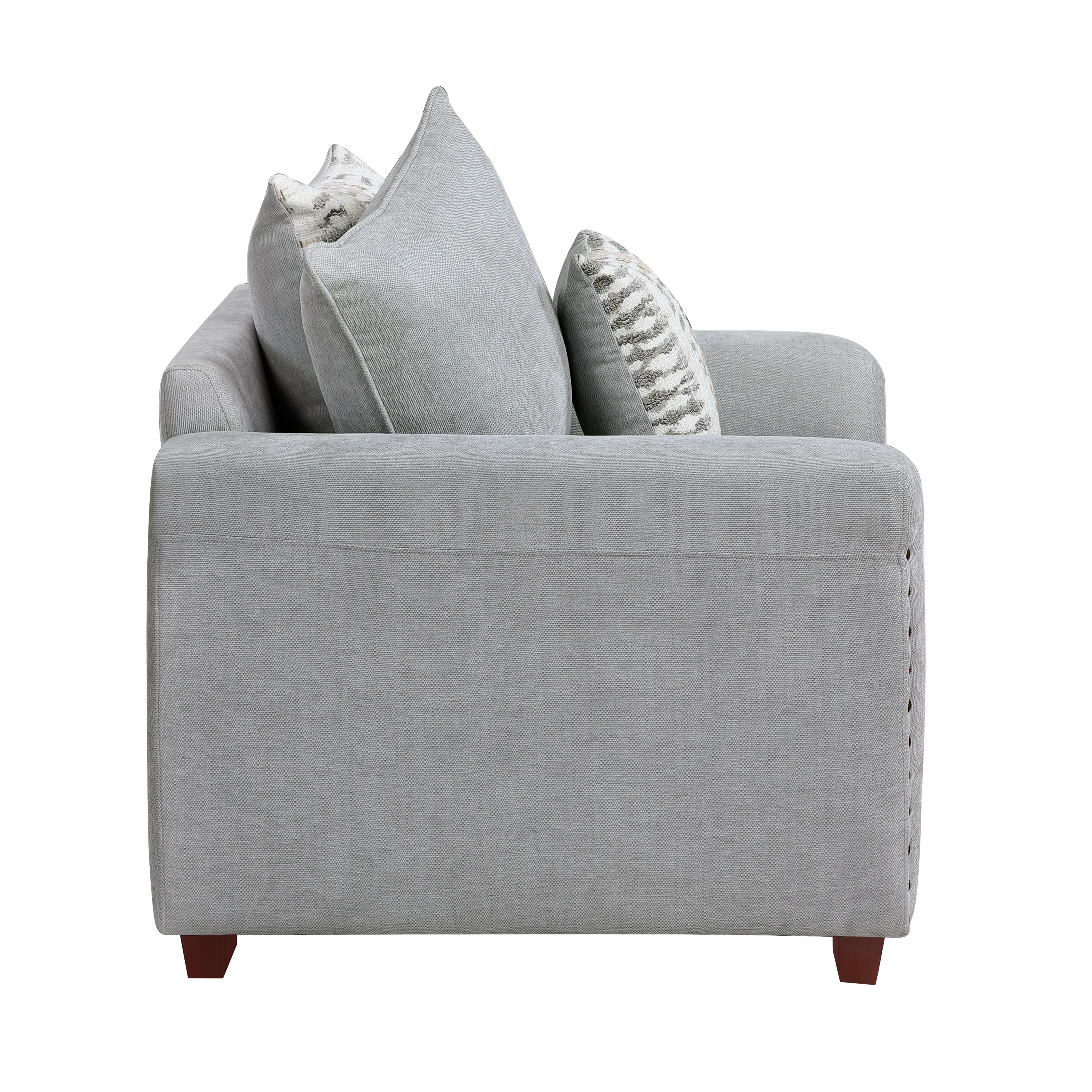Silverthorne Gray Chair - Image 3
