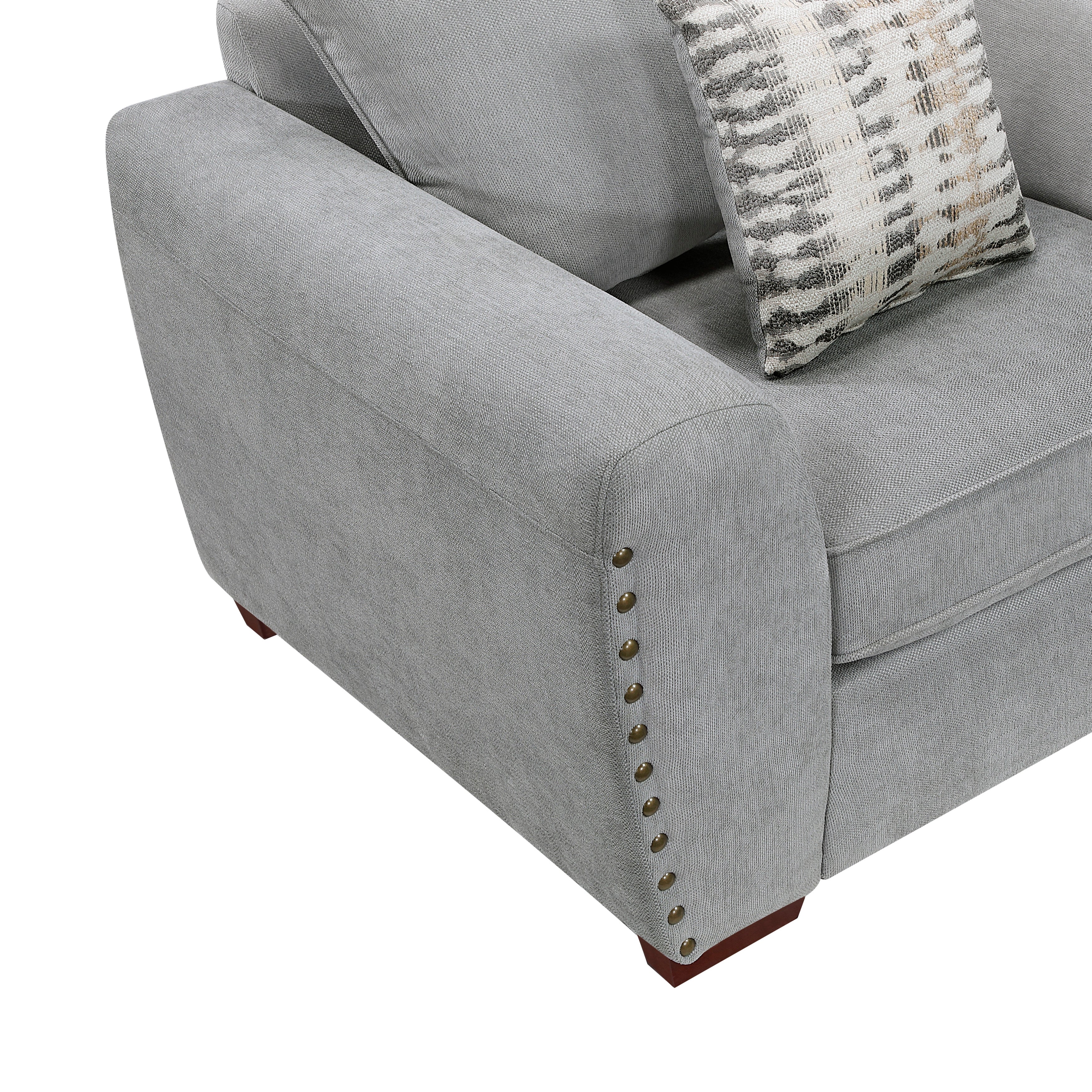 Silverthorne Gray Chair - Image 8