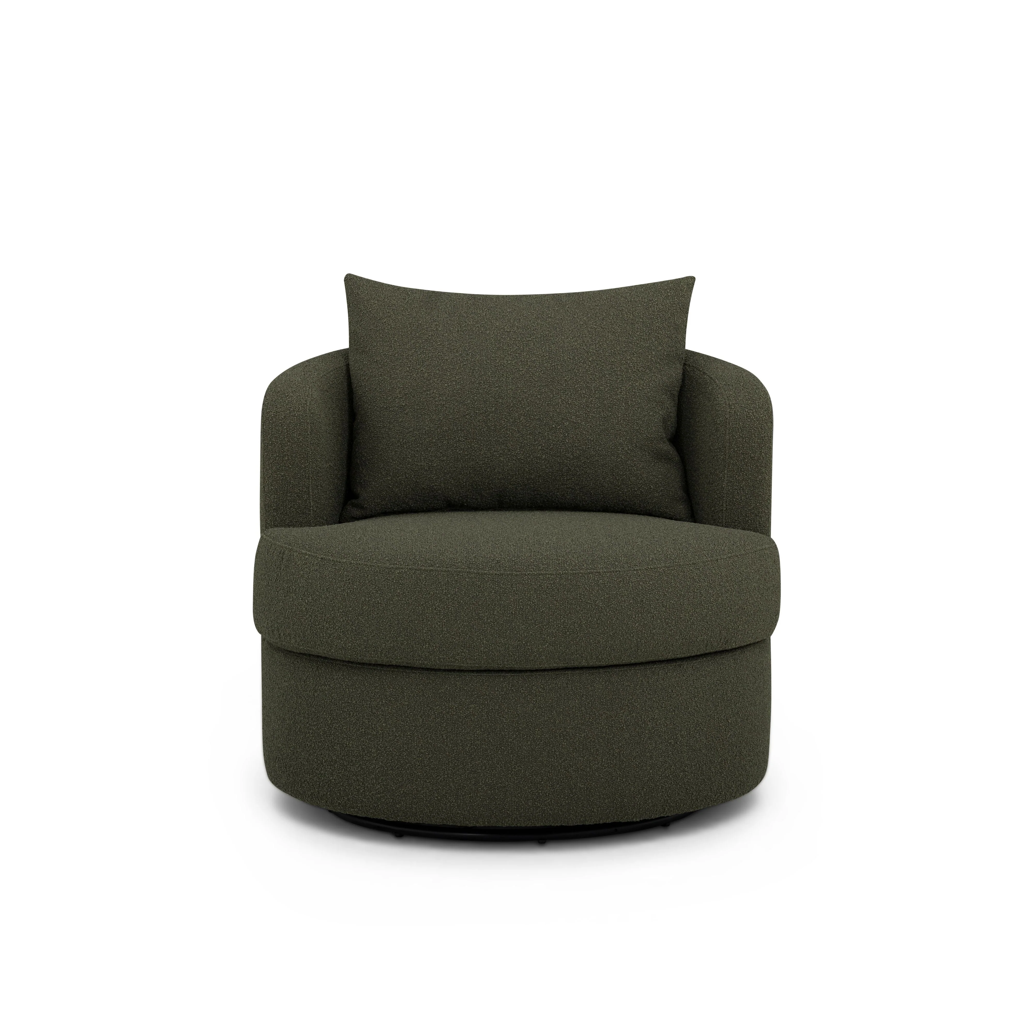 Silvi Performance Boucle Swivel Accent Chair - Image 8