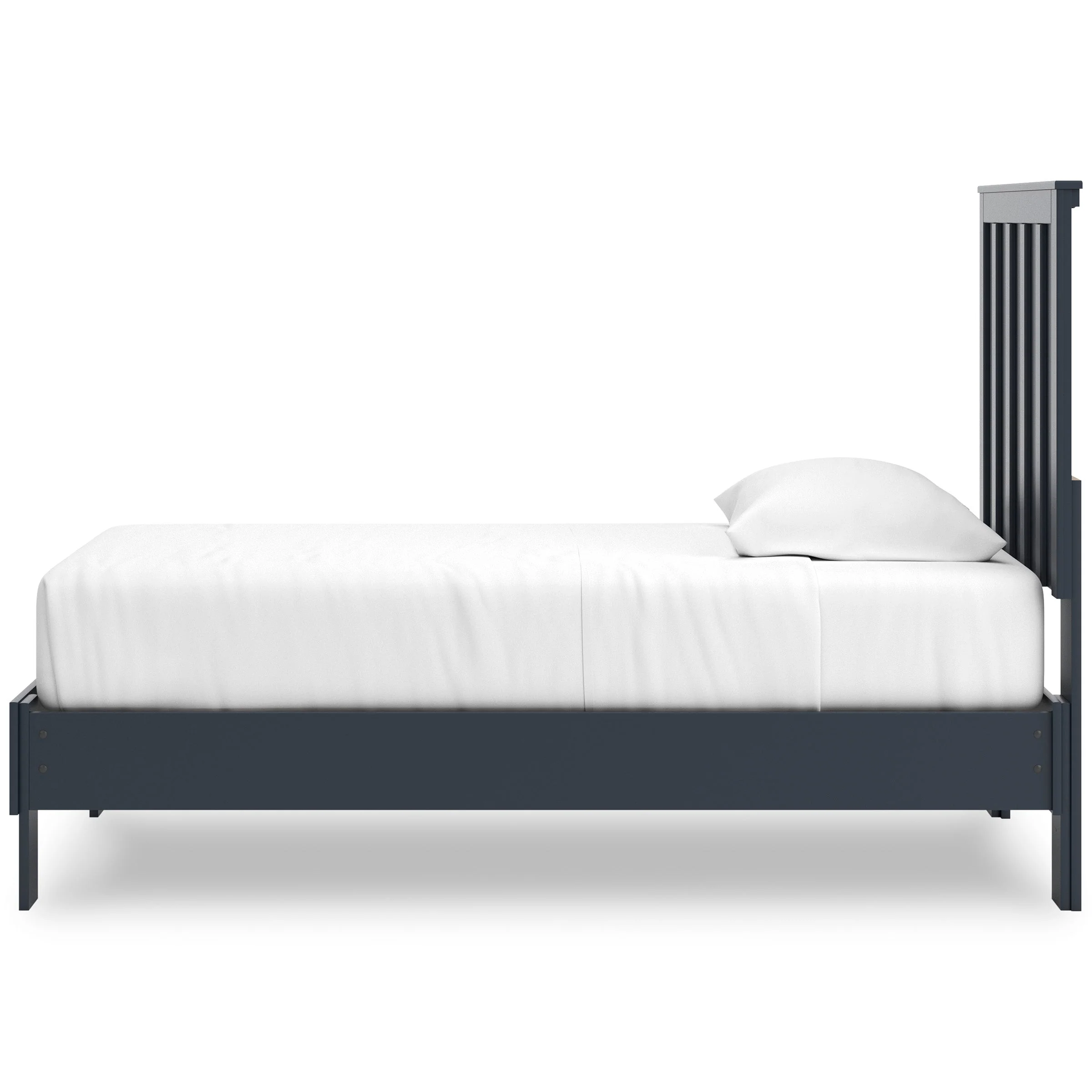 Simmenfort Navy Blue Twin Platform Bed - Image 17