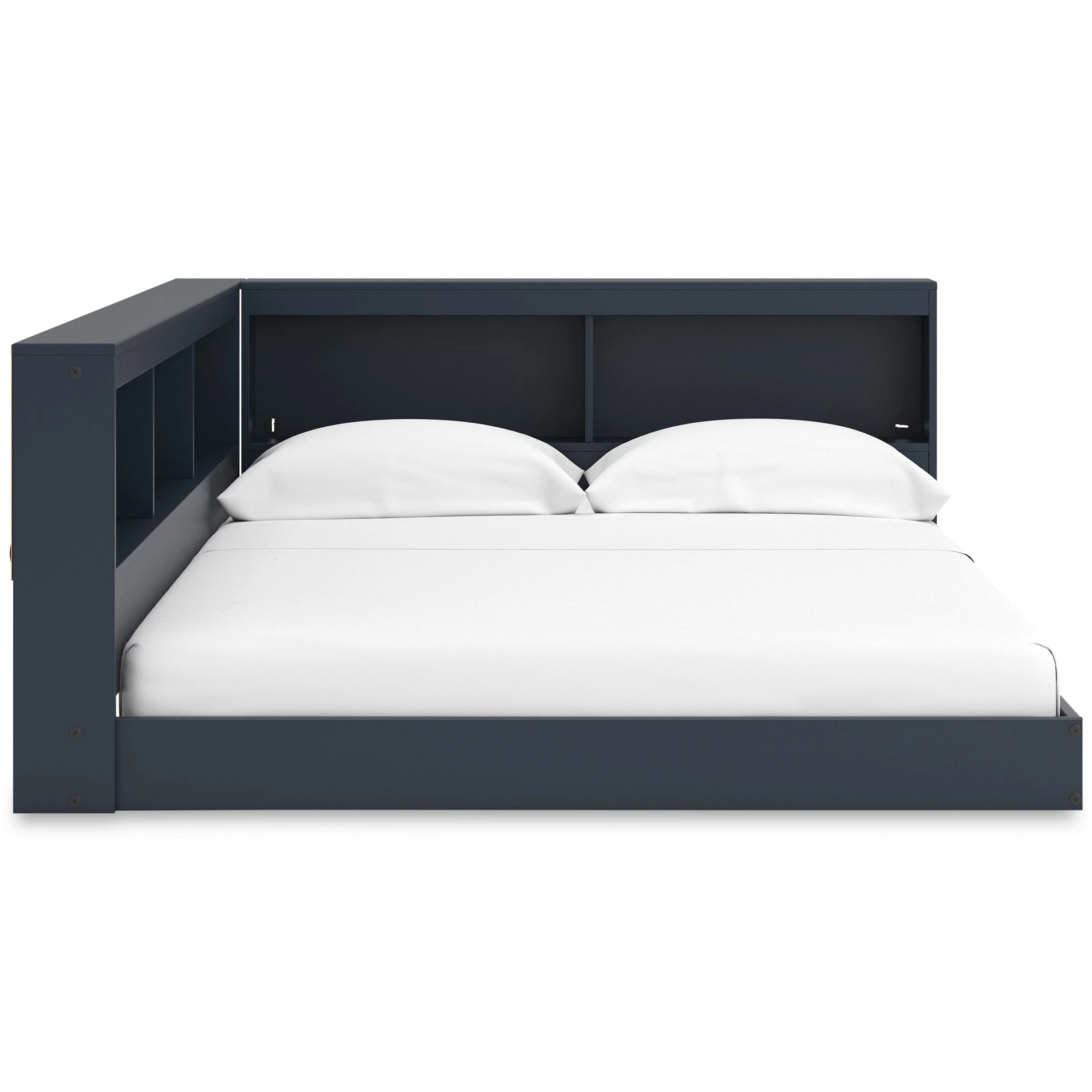 Simmenfort Navy Blue Youth Bookcase Storage Bedroom Set - Image 14