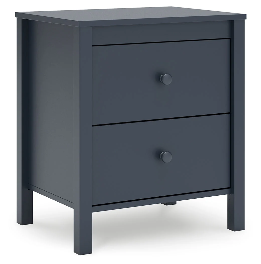 Simmenfort Navy Blue Youth Bookcase Storage Bedroom Set - Image 21
