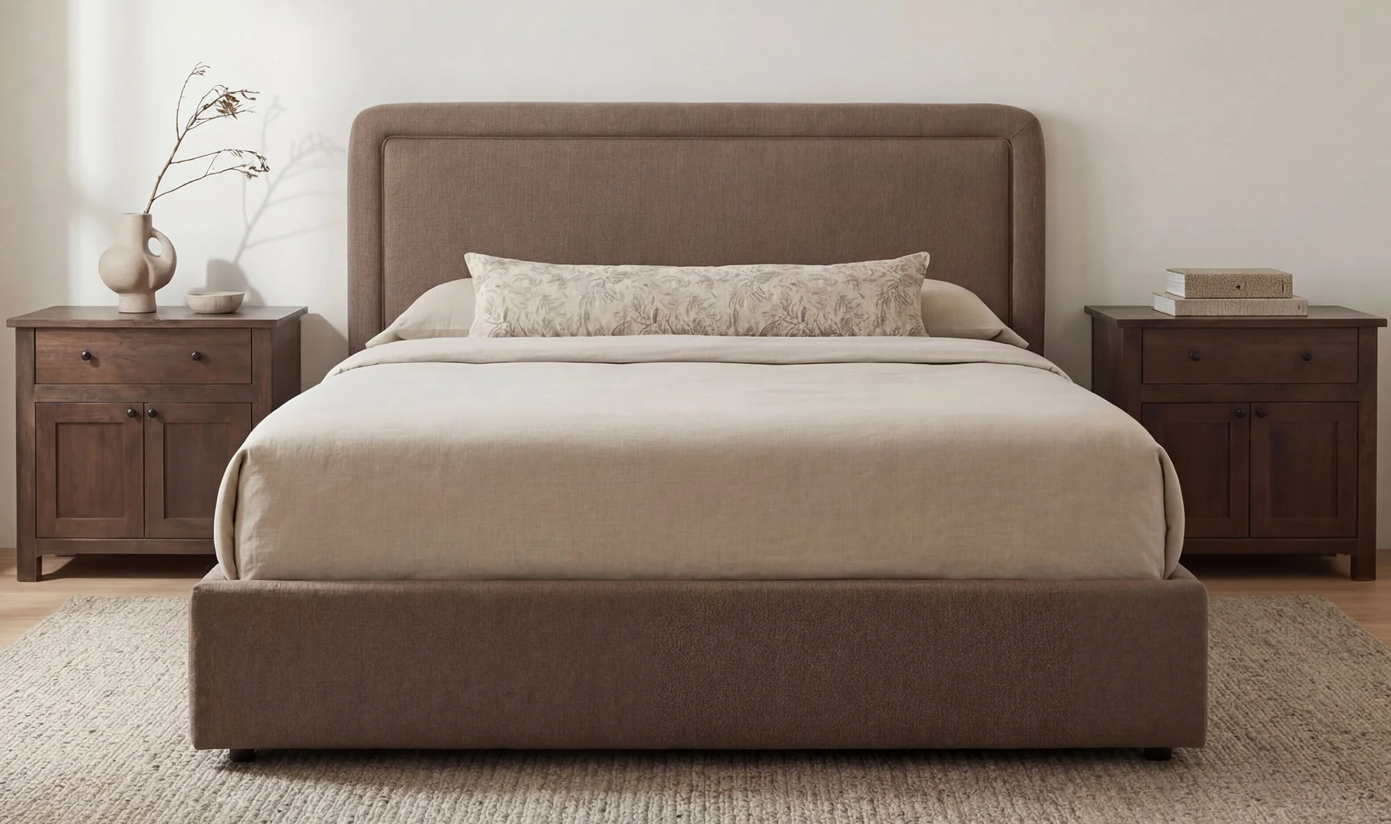 Simon King Storage Bed Brown - Image 3