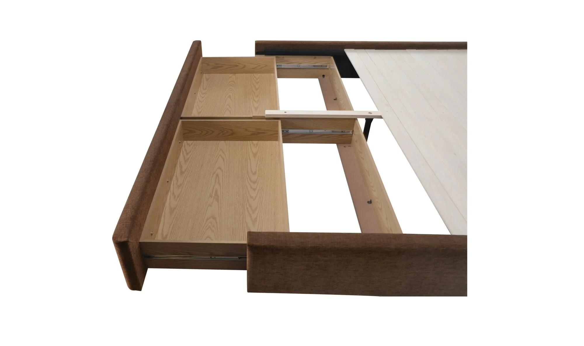 Simon King Storage Bed Brown - Image 9