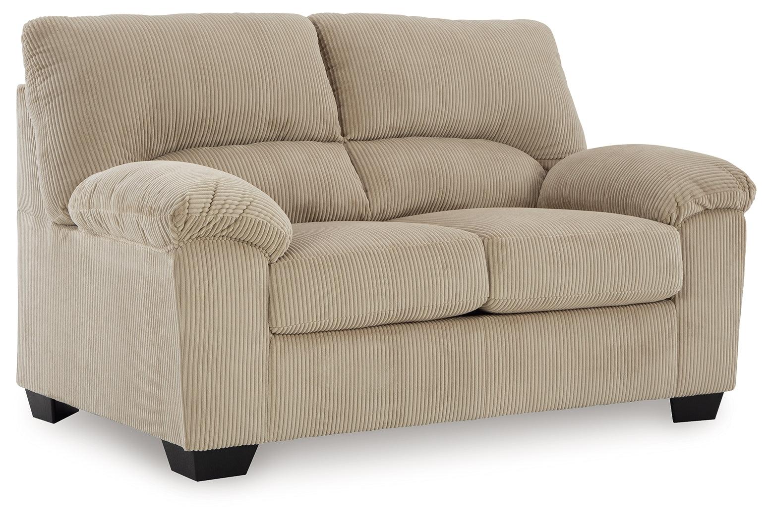 SimpleJoy Sand Loveseat - Image 2